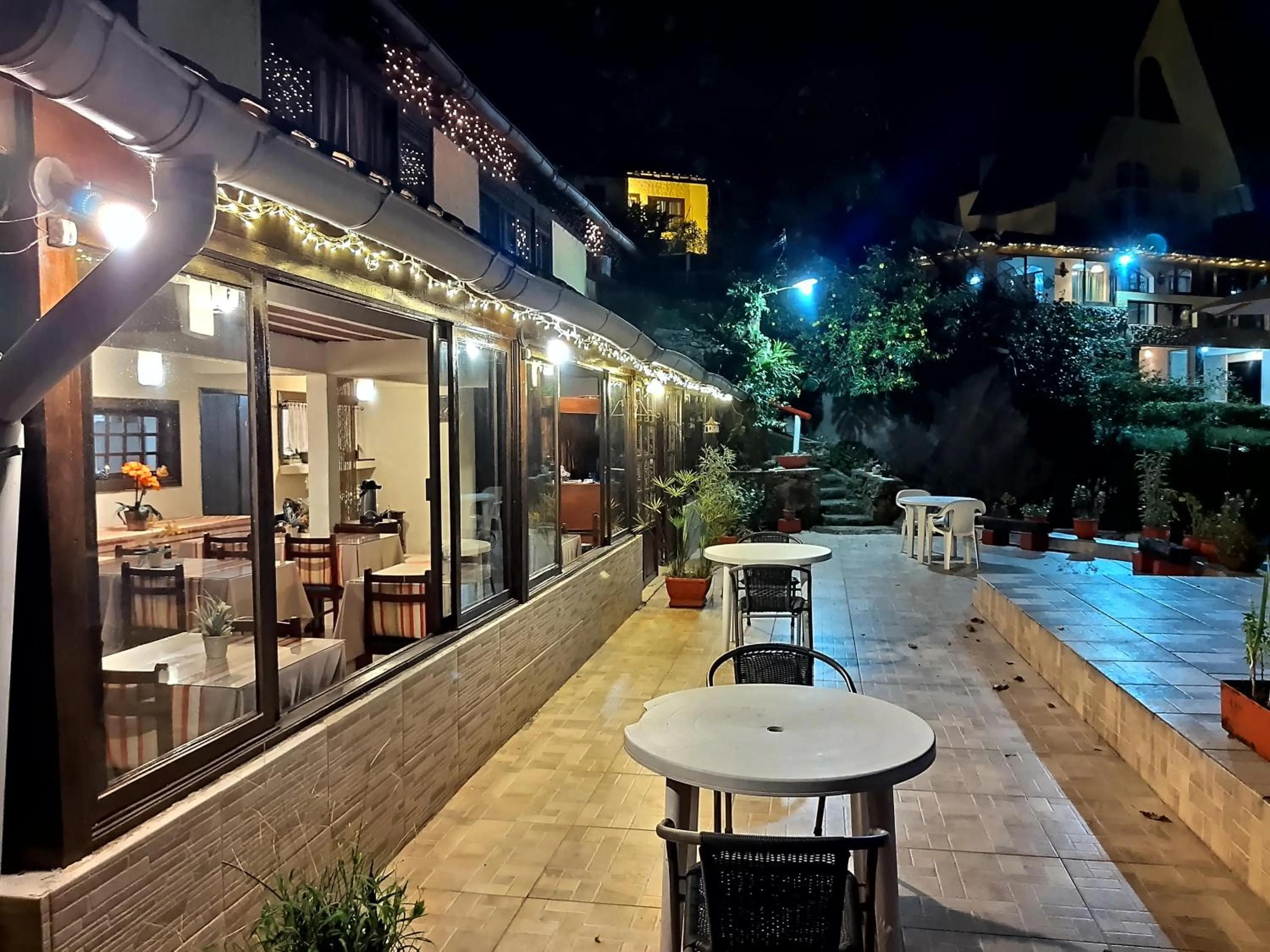 Patio in Pousada Chale da Montanha