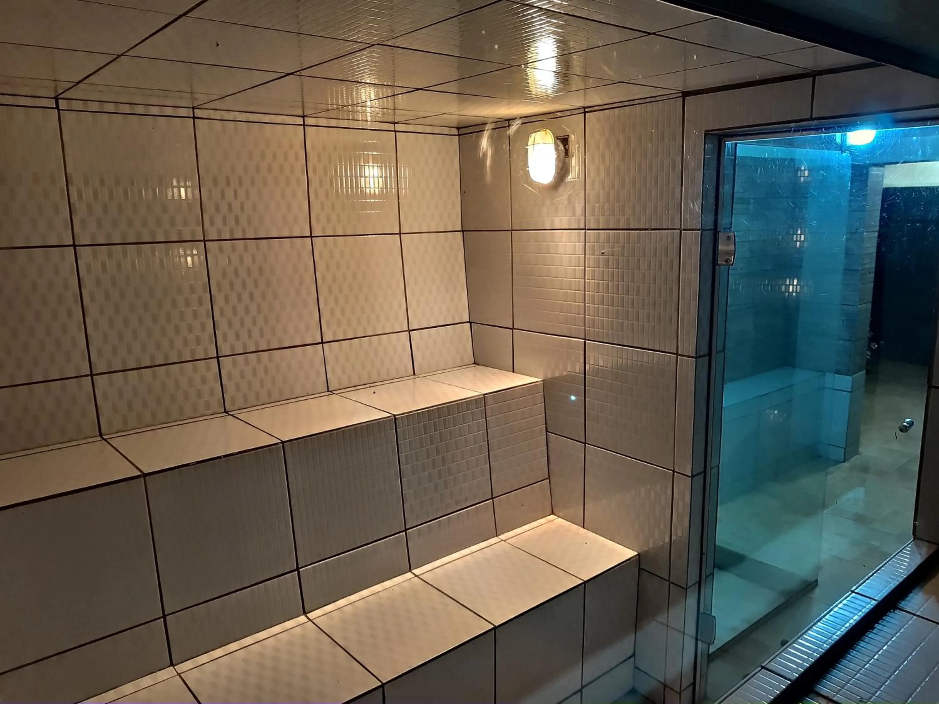 Steam room in Pousada Chale da Montanha