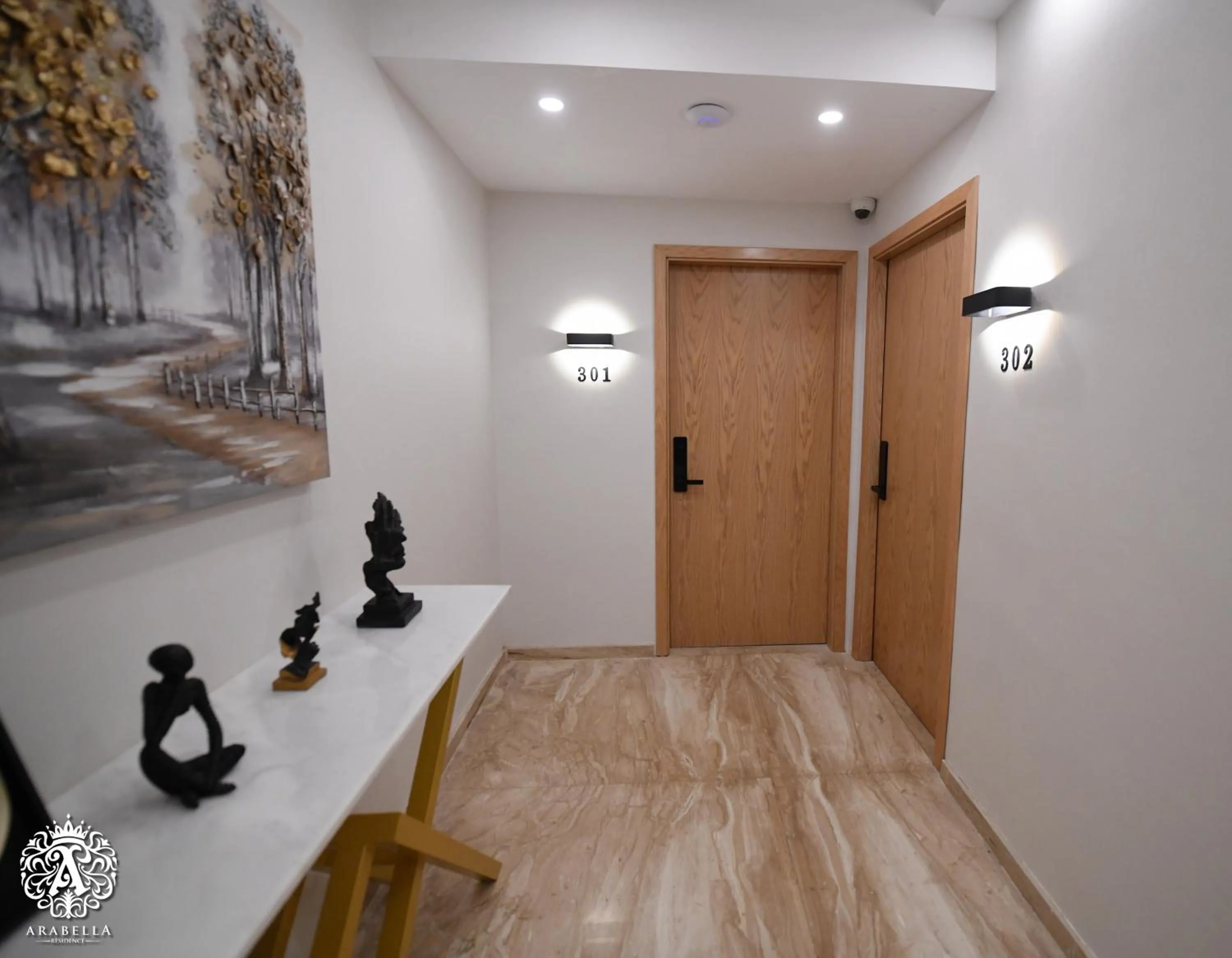 Decorative detail in Arabella Residence