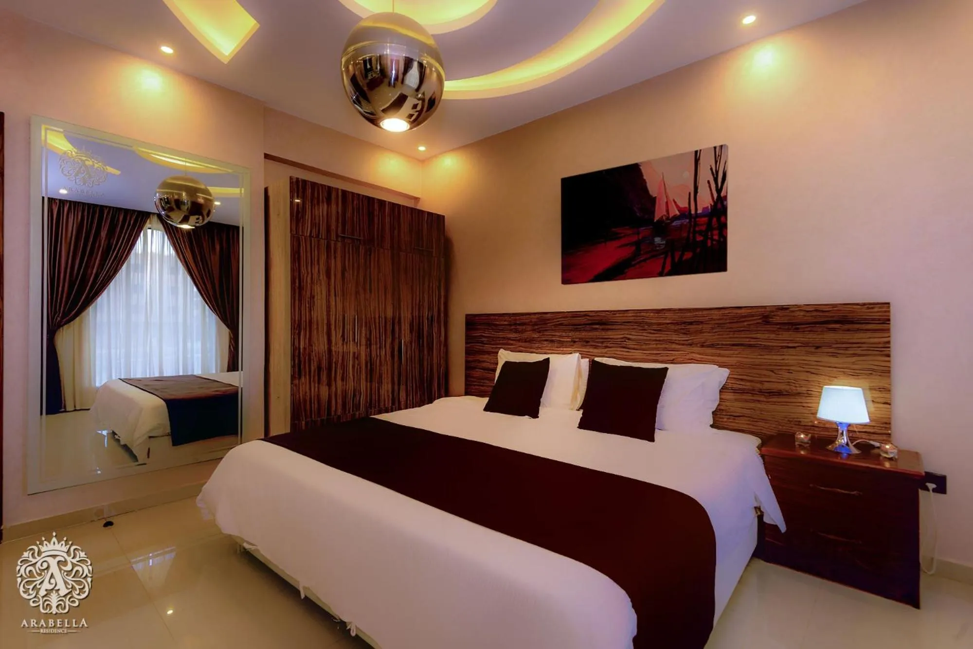 Bed in Arabella Residence