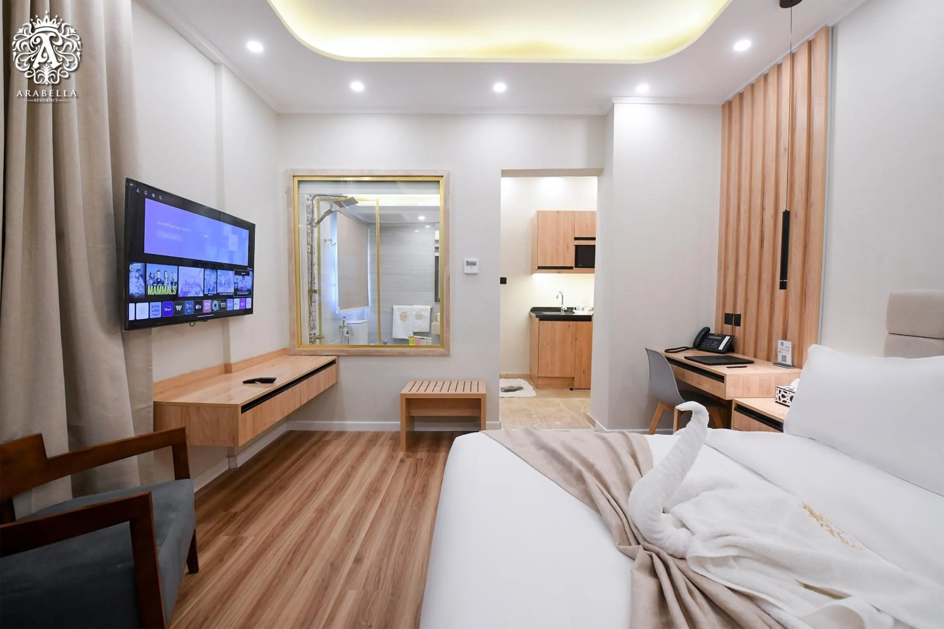 Bed in Arabella Residence