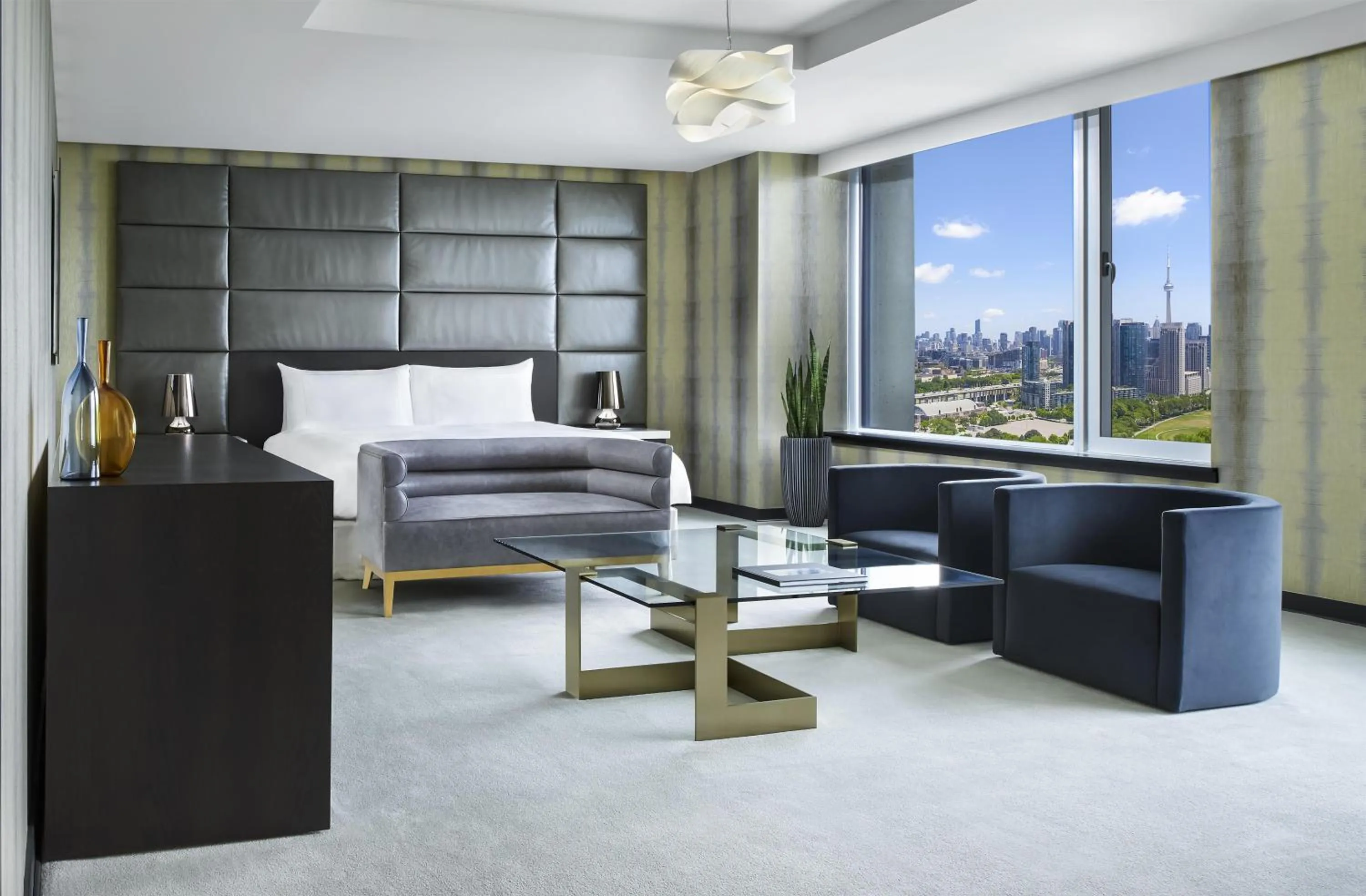 Photo of the whole room, Bed in Hotel X Toronto, a Destination by Hyatt Hotel