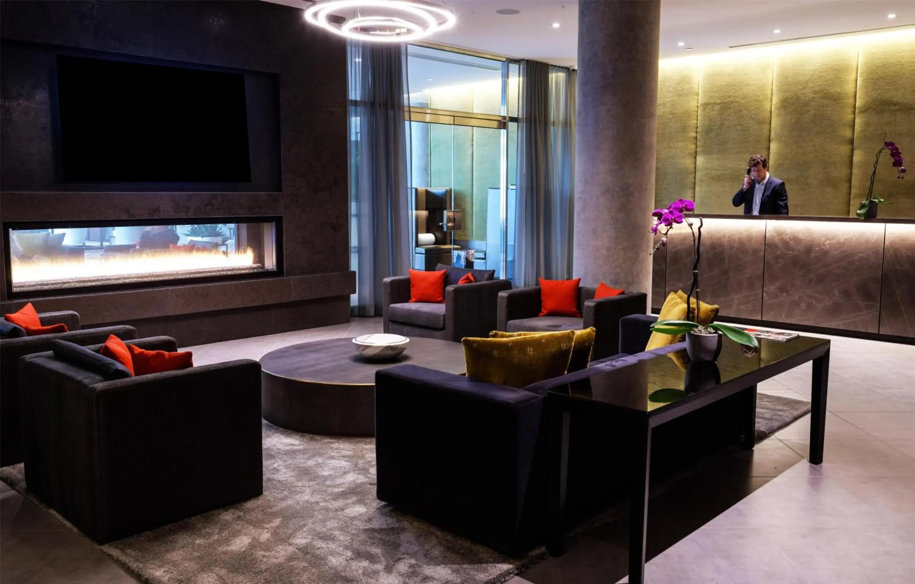 Lobby or reception in Hotel X Toronto, a Destination by Hyatt Hotel Lobby or reception in Hotel X Toronto, a Destination by Hyatt Hotel