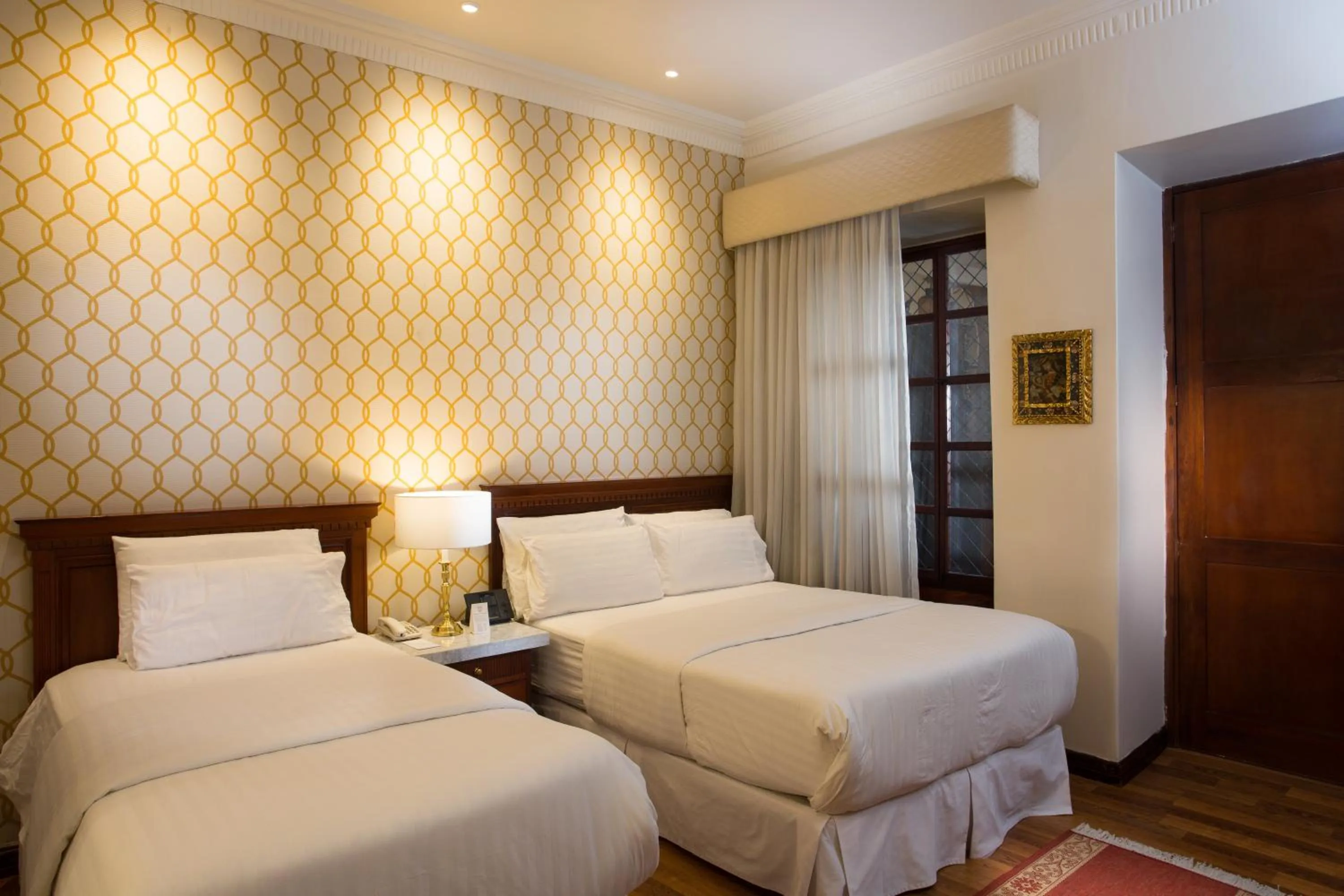 Decorative detail, Bed in Hotel Boutique Santa Lucia