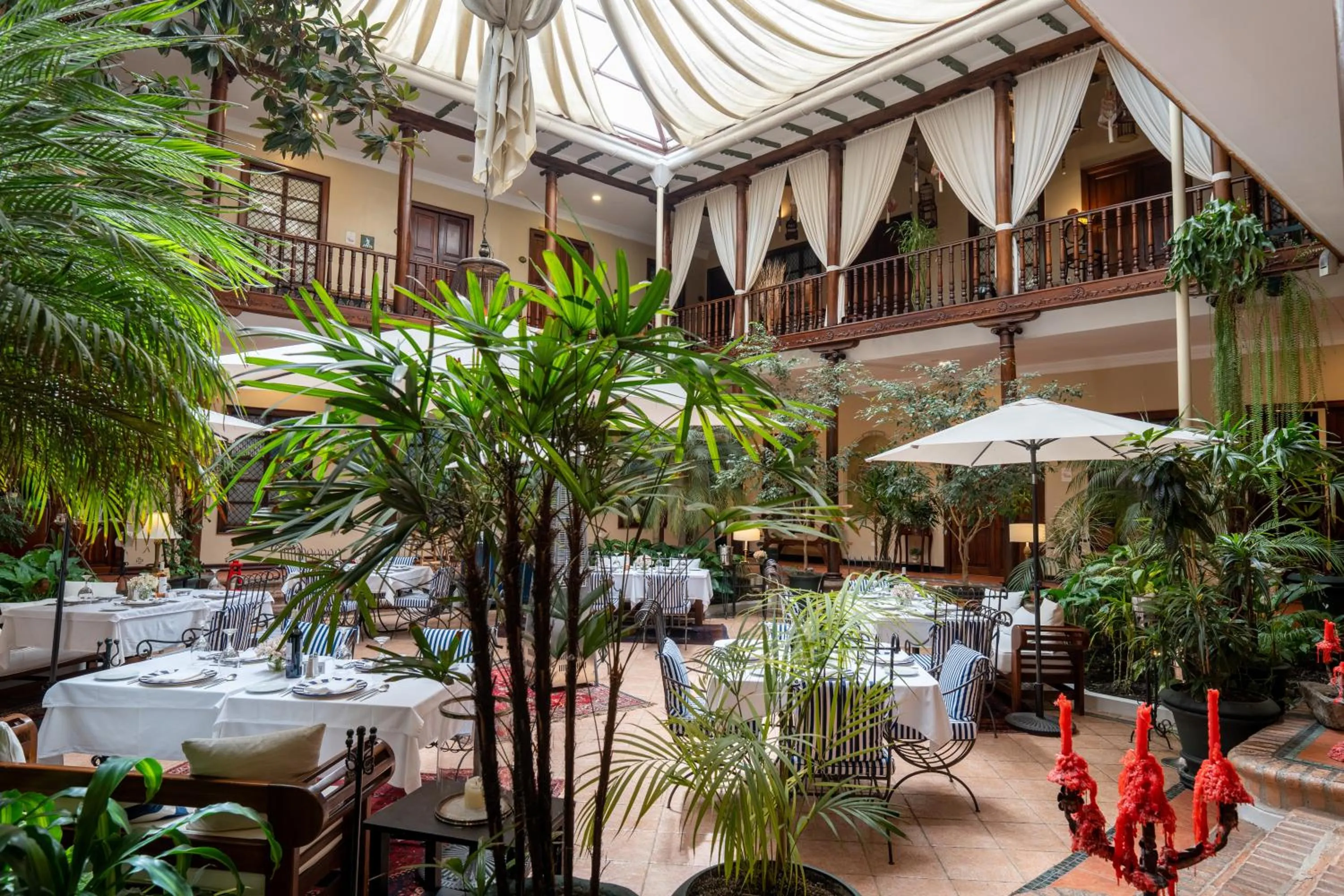 Garden in Hotel Boutique Santa Lucia