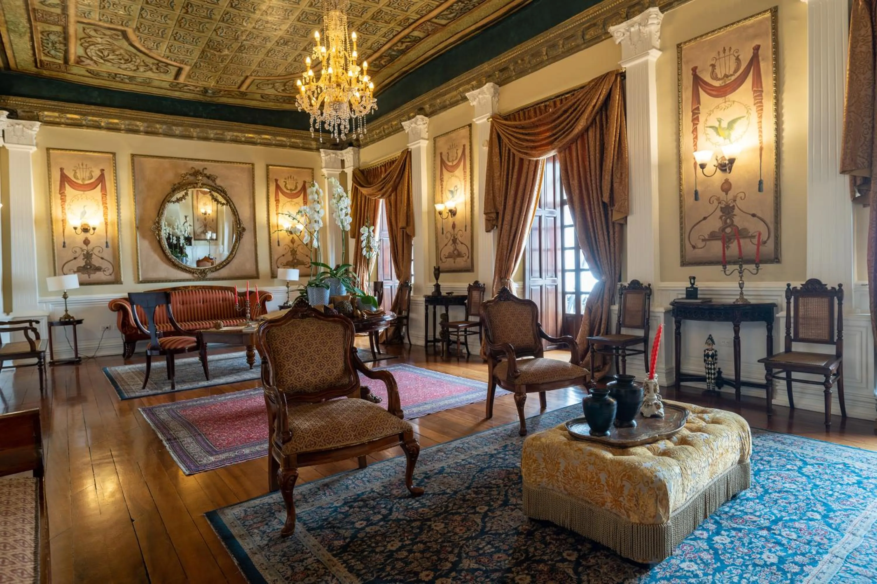 Living room in Hotel Boutique Santa Lucia
