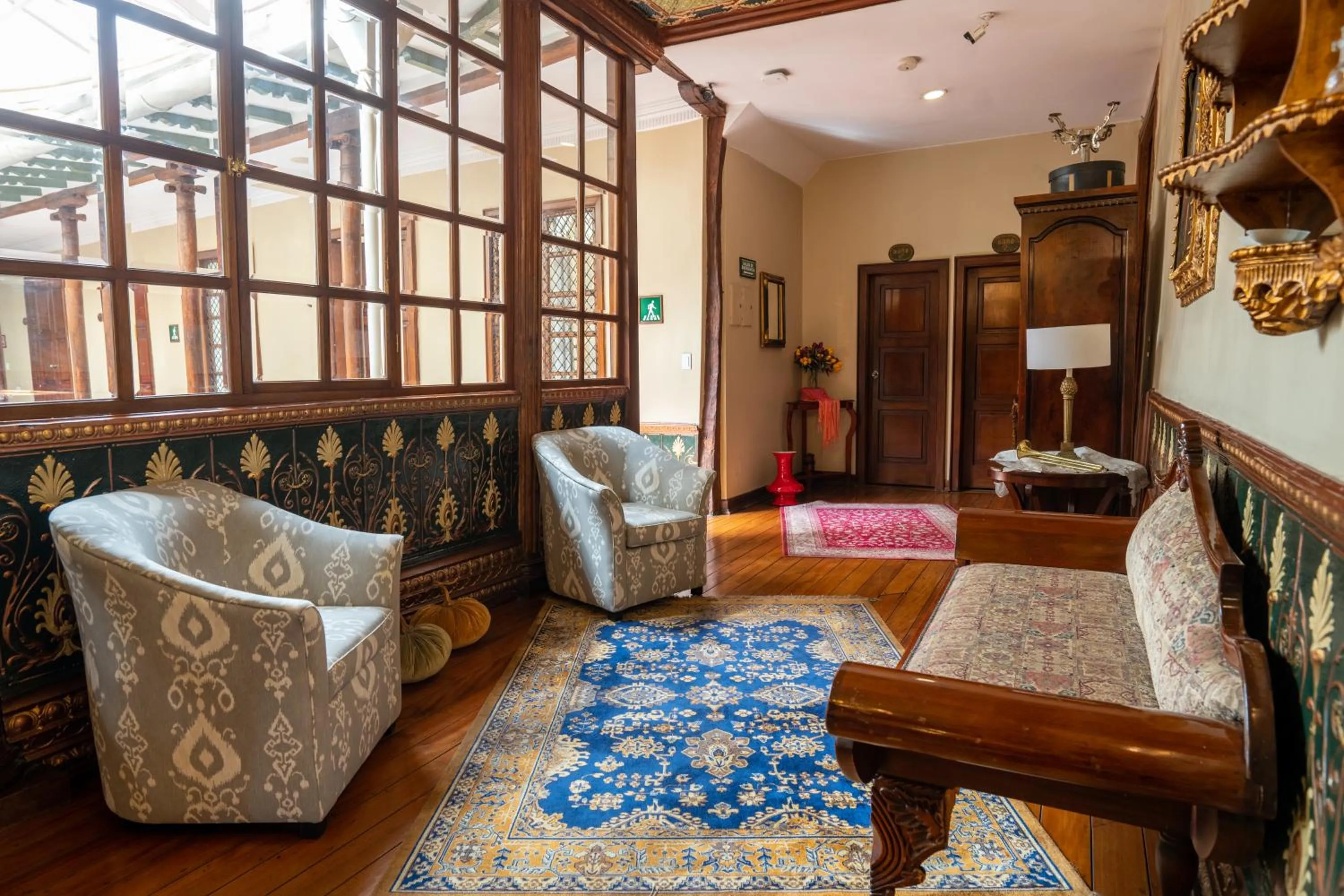 Living room in Hotel Boutique Santa Lucia