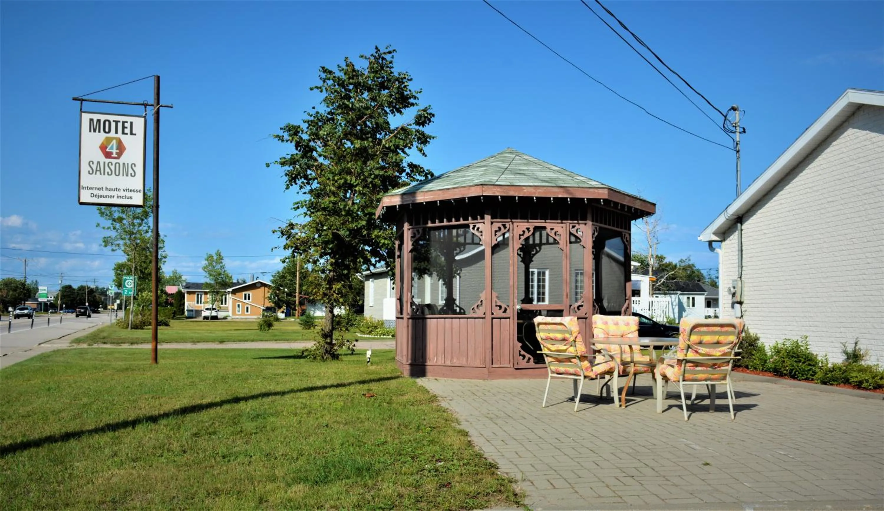 Balcony/Terrace in Motel Quatre Saisons