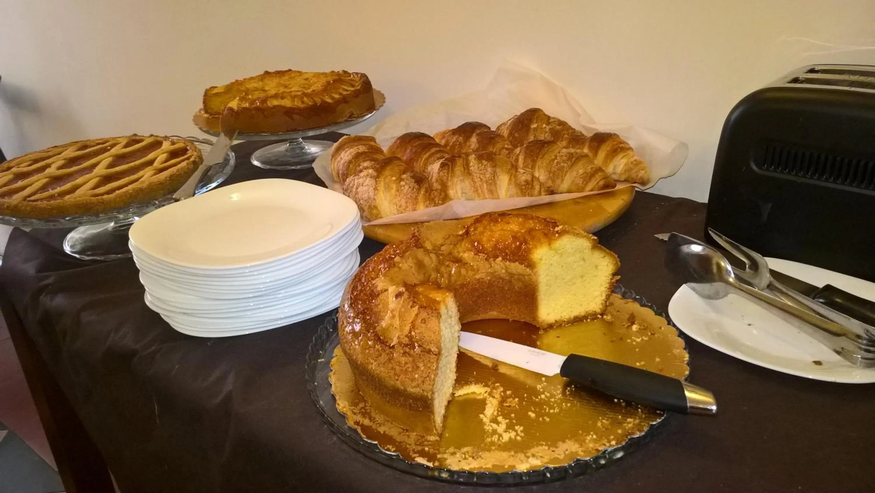 Continental breakfast in Camere Del Re