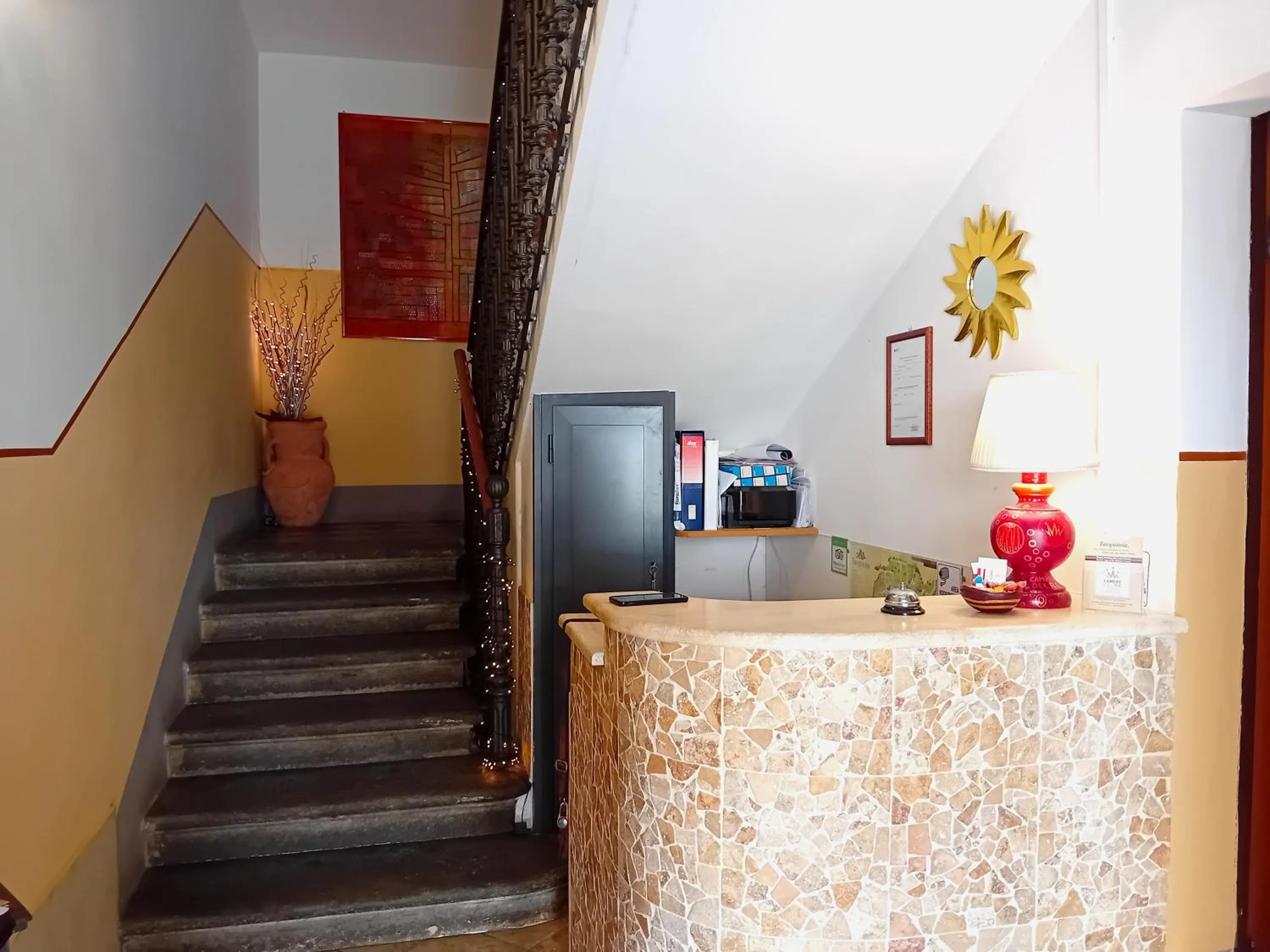 Lobby or reception in Camere Del Re