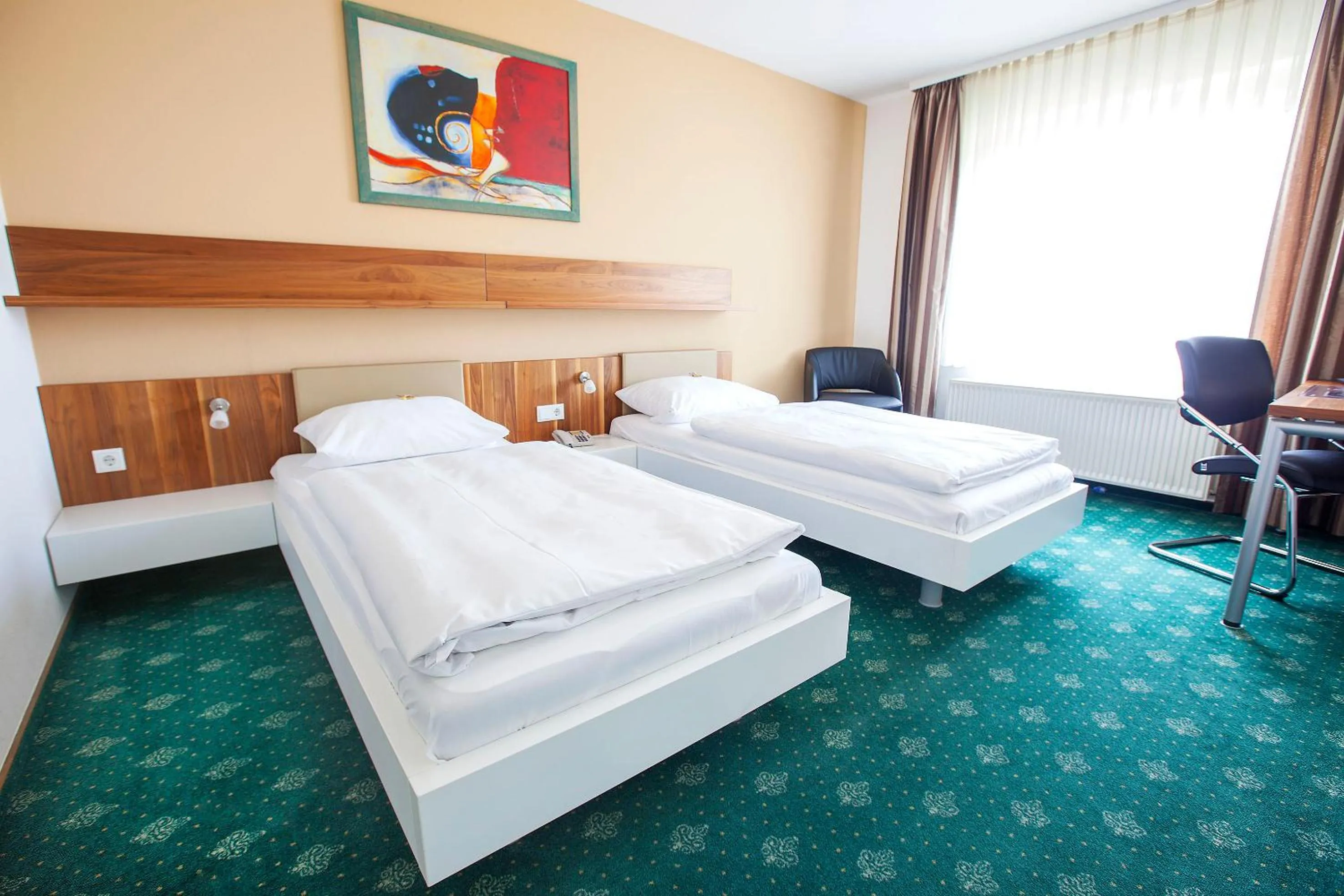 Bed in Hotel & Restaurant Ernst