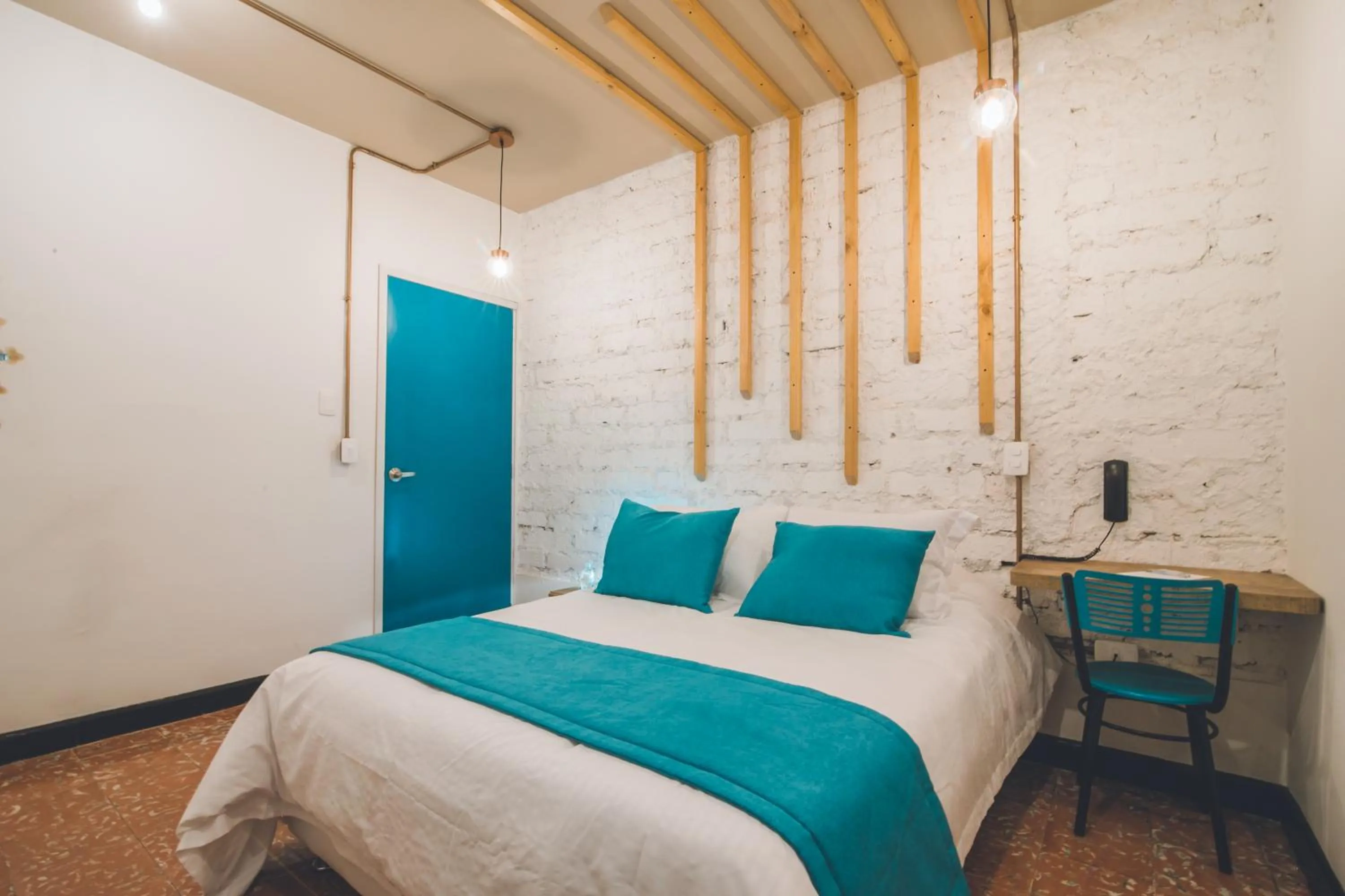 Bed in Casa Mendoza Hotel Boutique