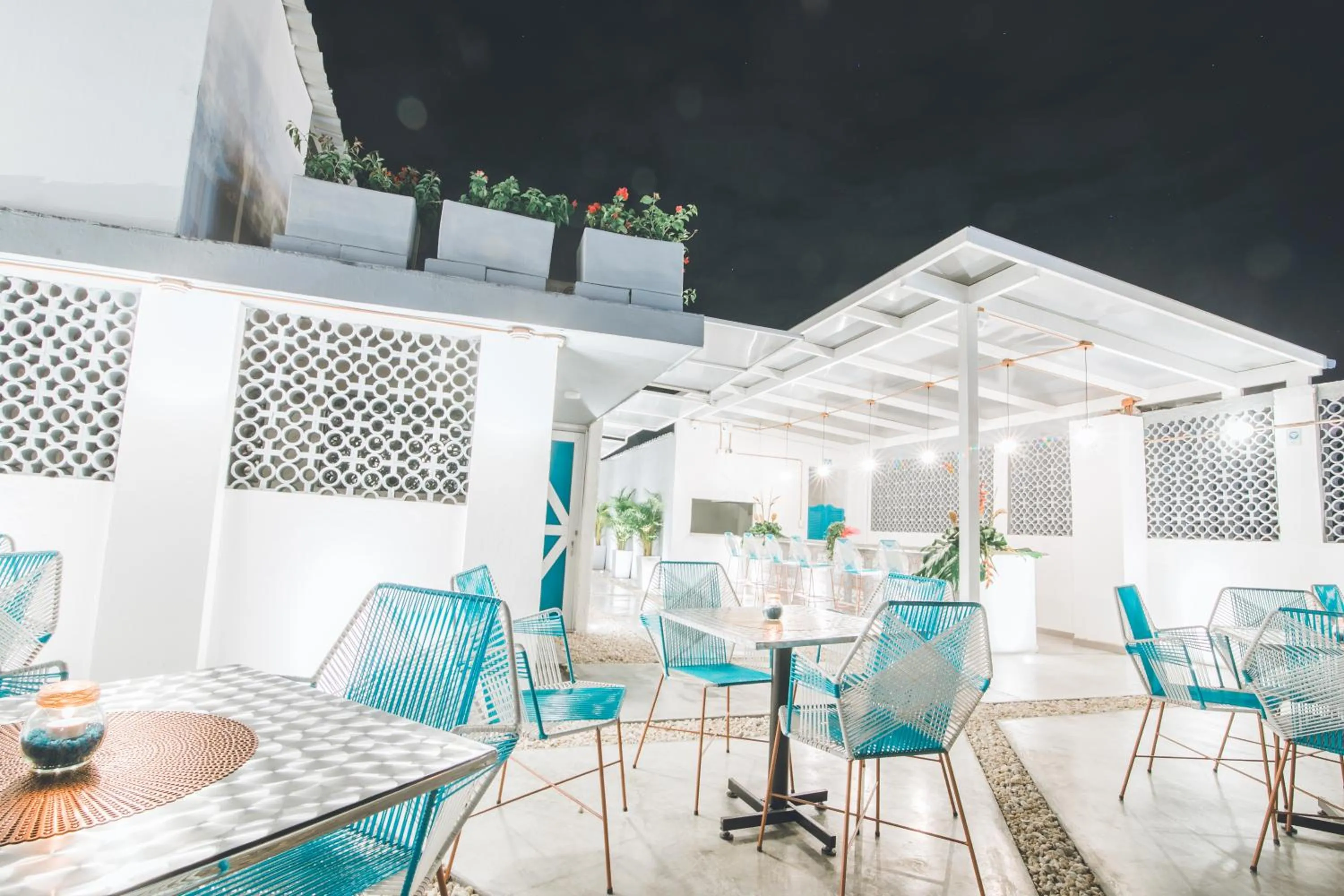 Patio in Casa Mendoza Hotel Boutique