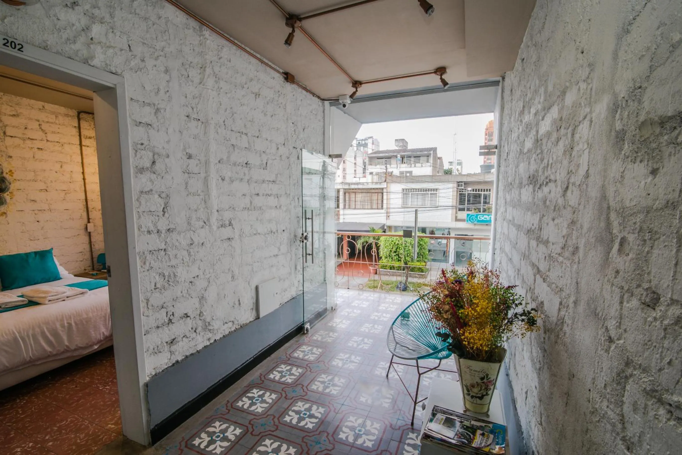 Balcony/Terrace in Casa Mendoza Hotel Boutique