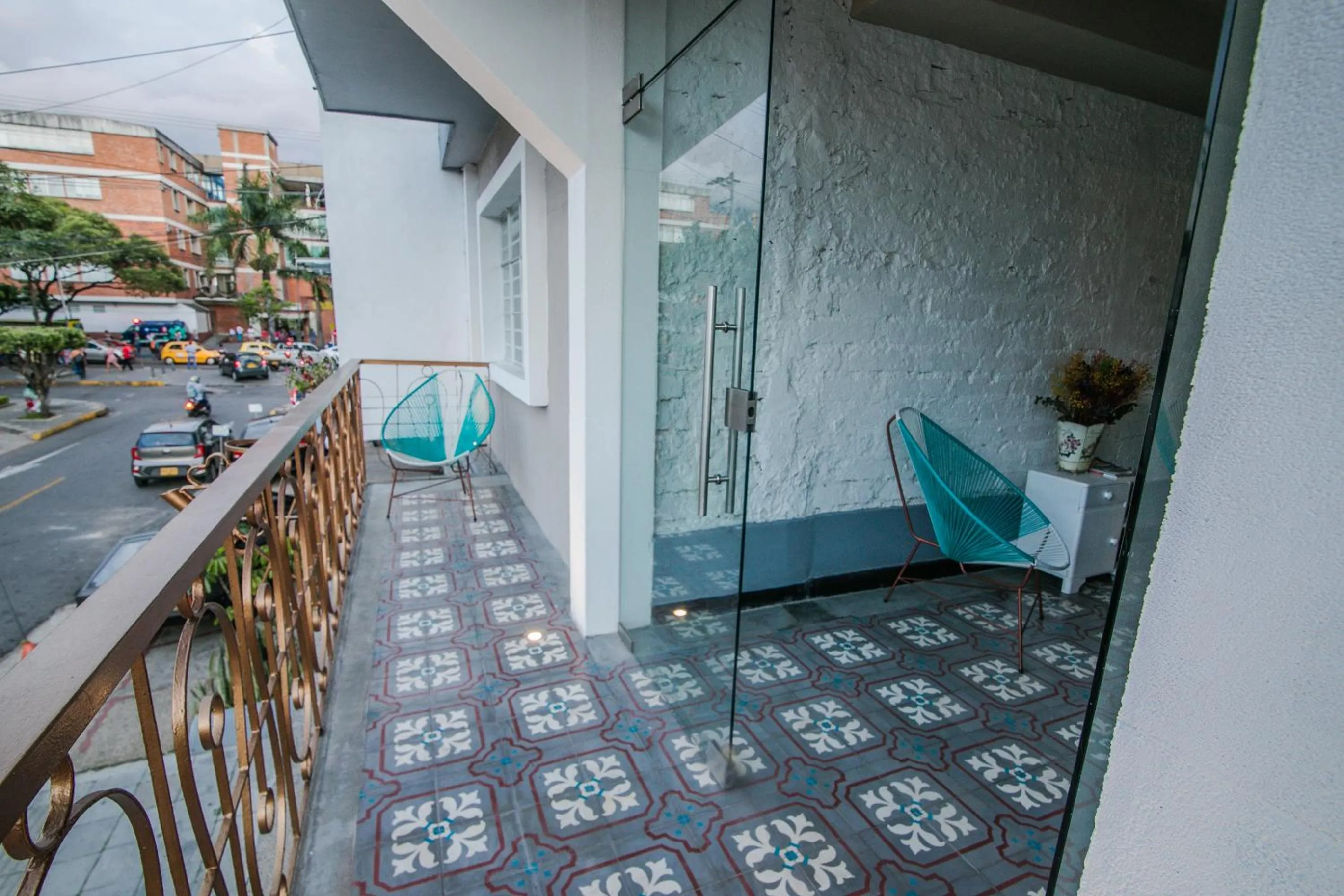 Balcony/Terrace in Casa Mendoza Hotel Boutique