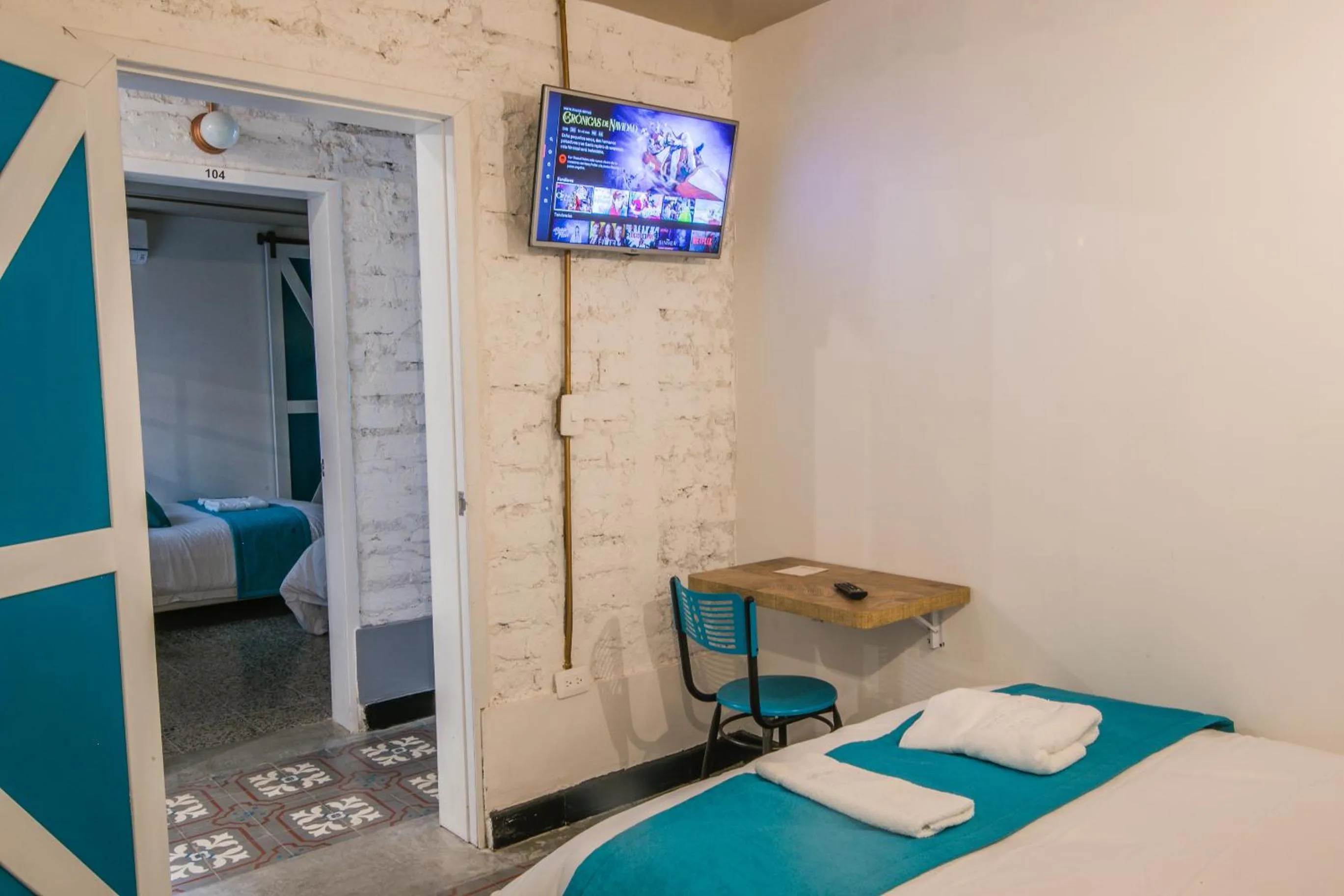 Bed in Casa Mendoza Hotel Boutique