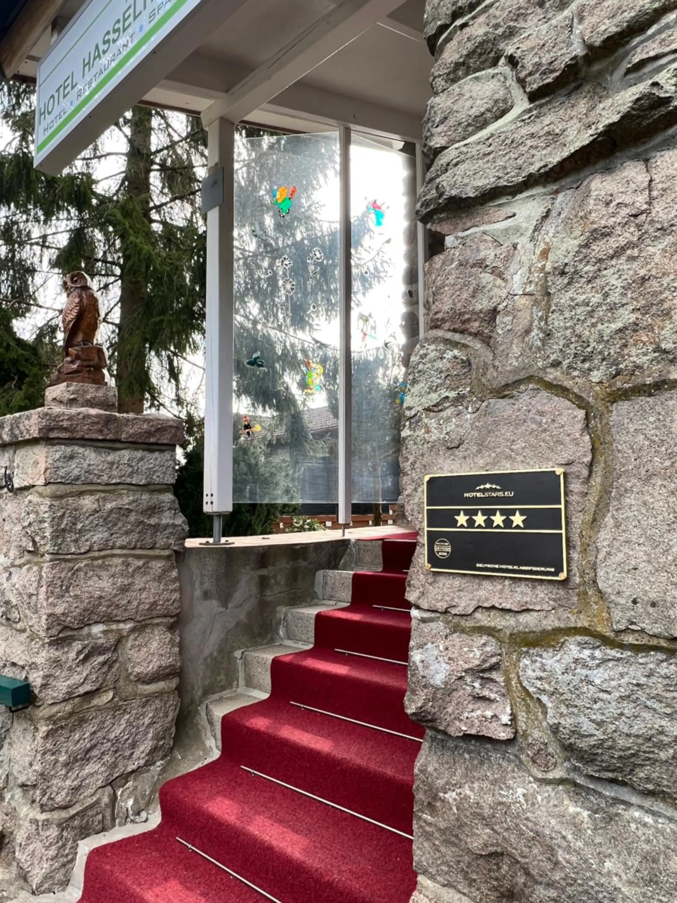 Facade/entrance in Hotel Hasselhof Garni Vier Sterne