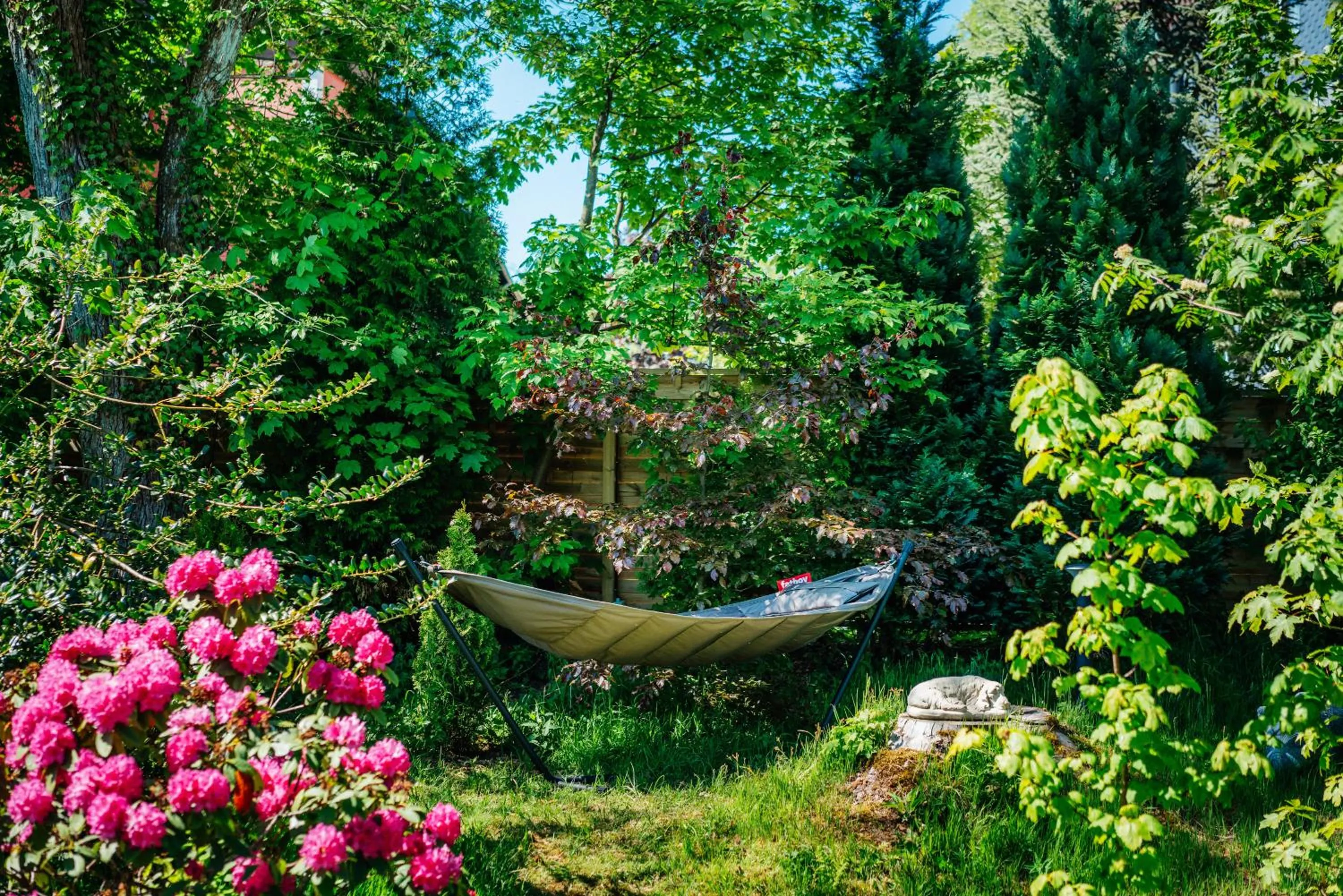 Garden in Hotel Hasselhof Garni Vier Sterne