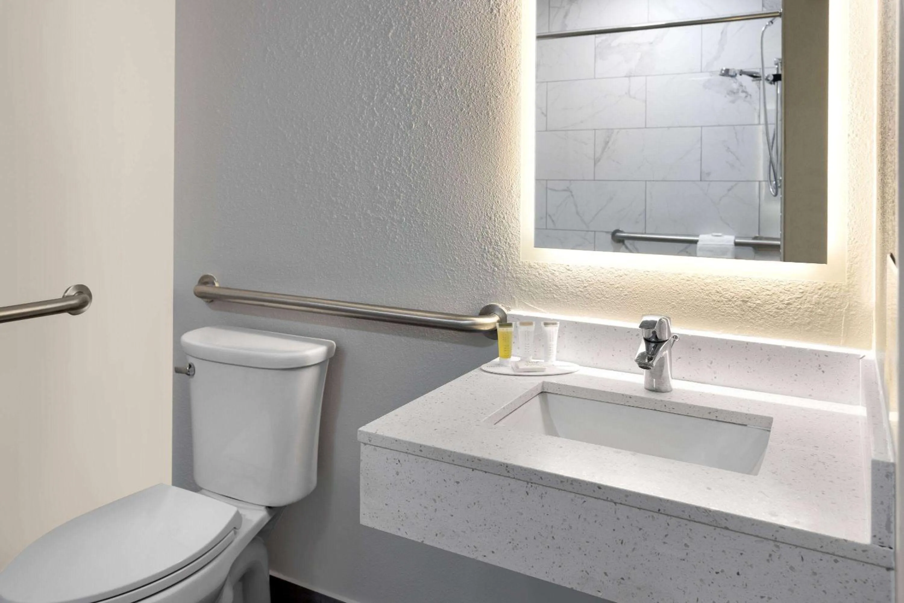 Bathroom in Microtel Inn and Suites Dover