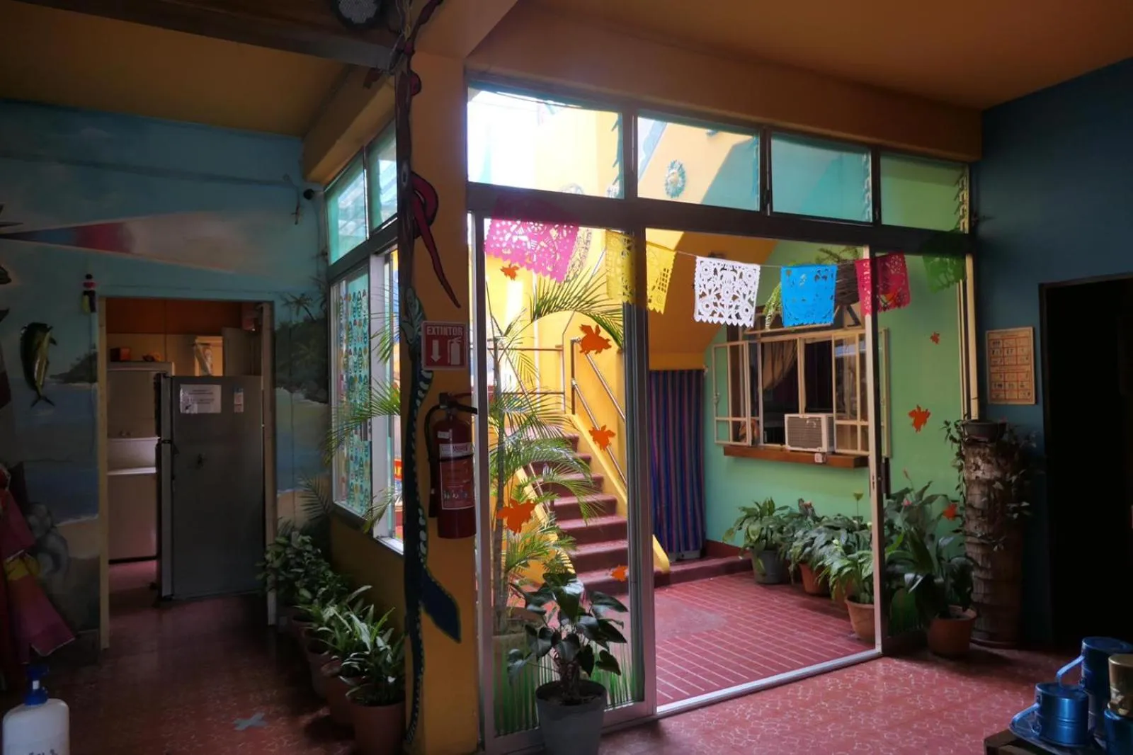Property building in Casa Kraken Hostel