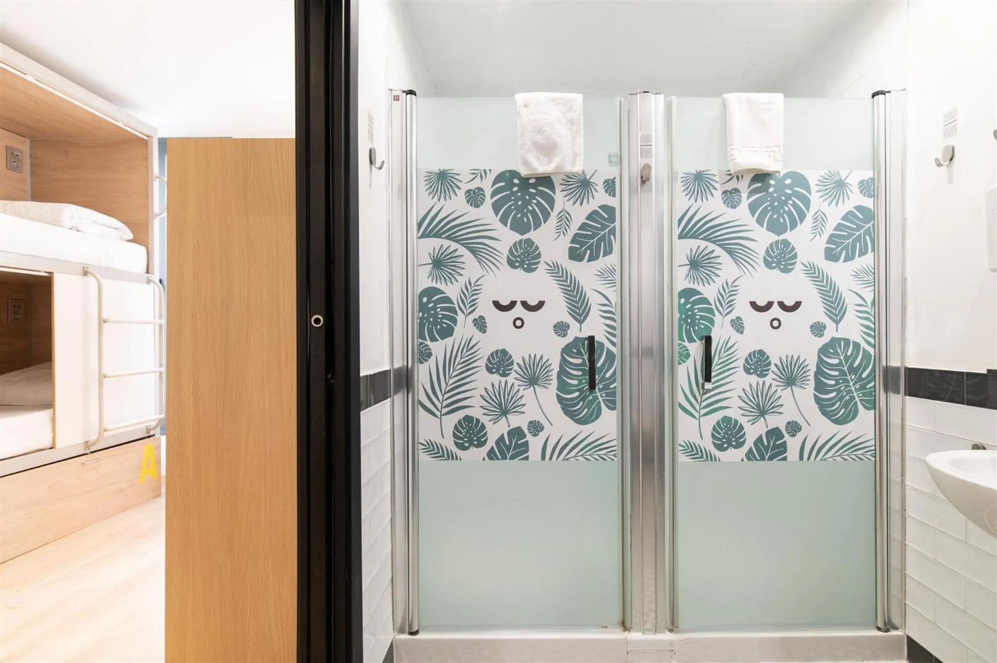 Bathroom, Bed in U-Sense For You Hostel Sevilla