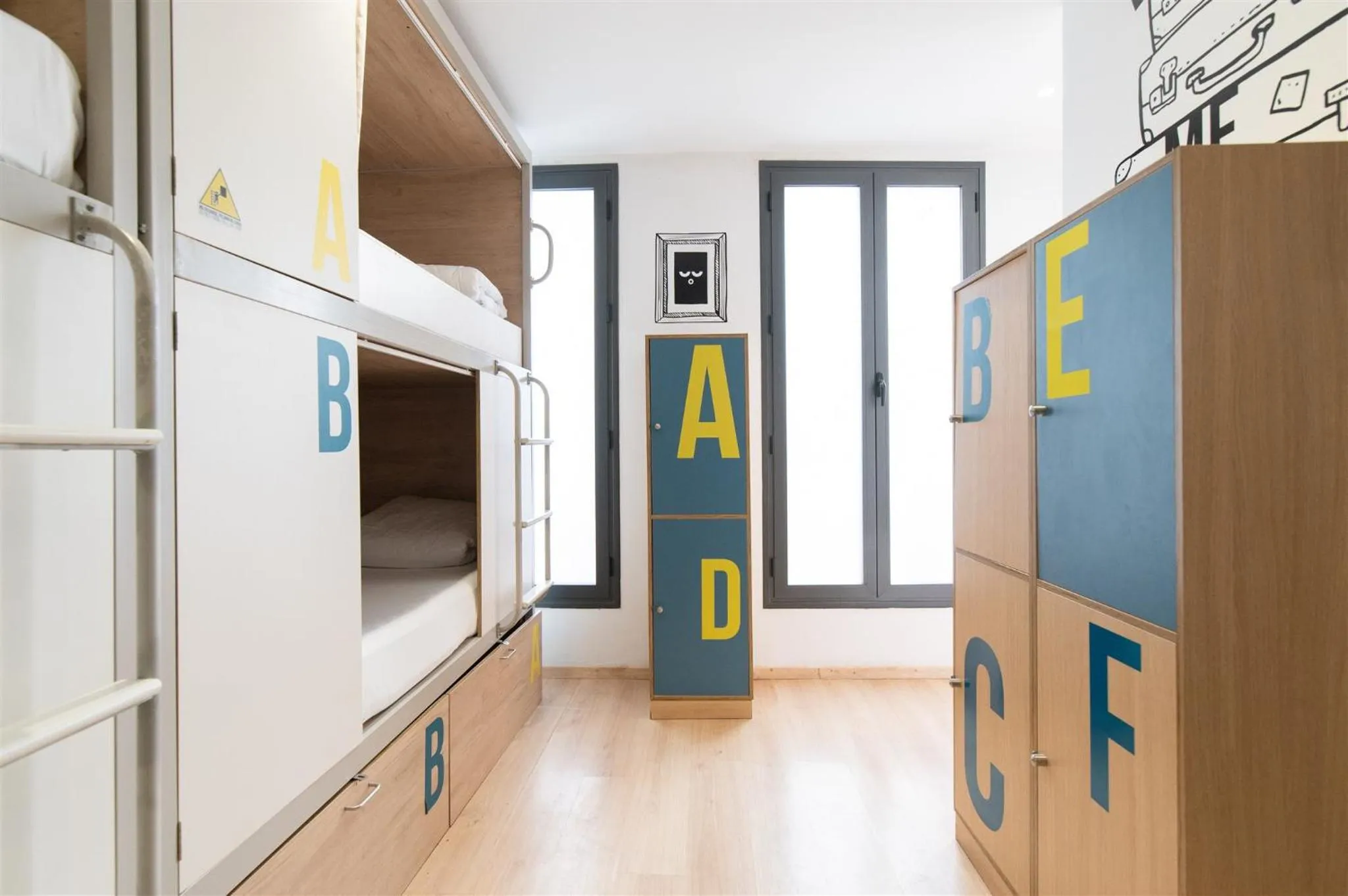 bunk bed in U-Sense For You Hostel Sevilla