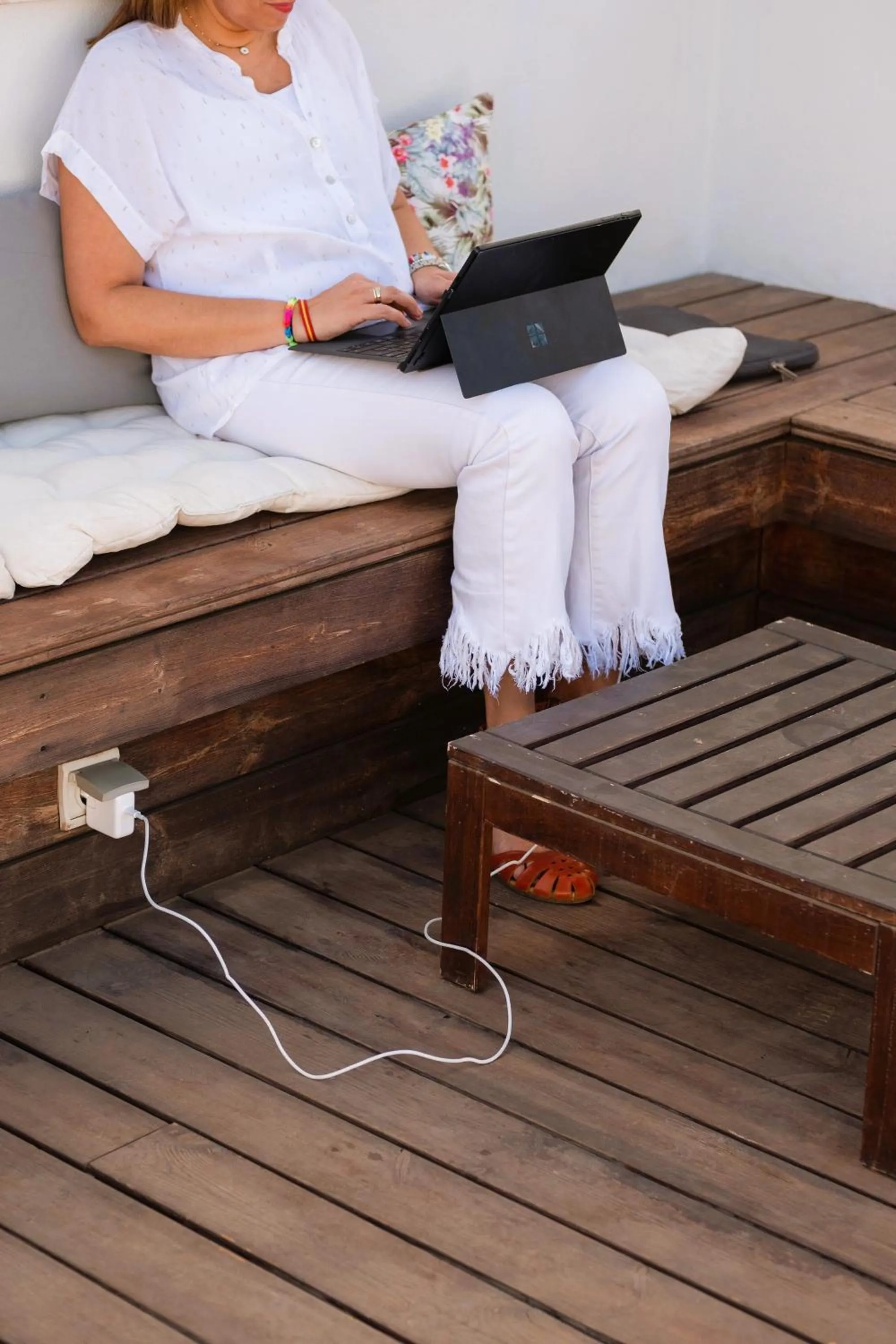 Seating area in U-Sense For You Hostel Sevilla