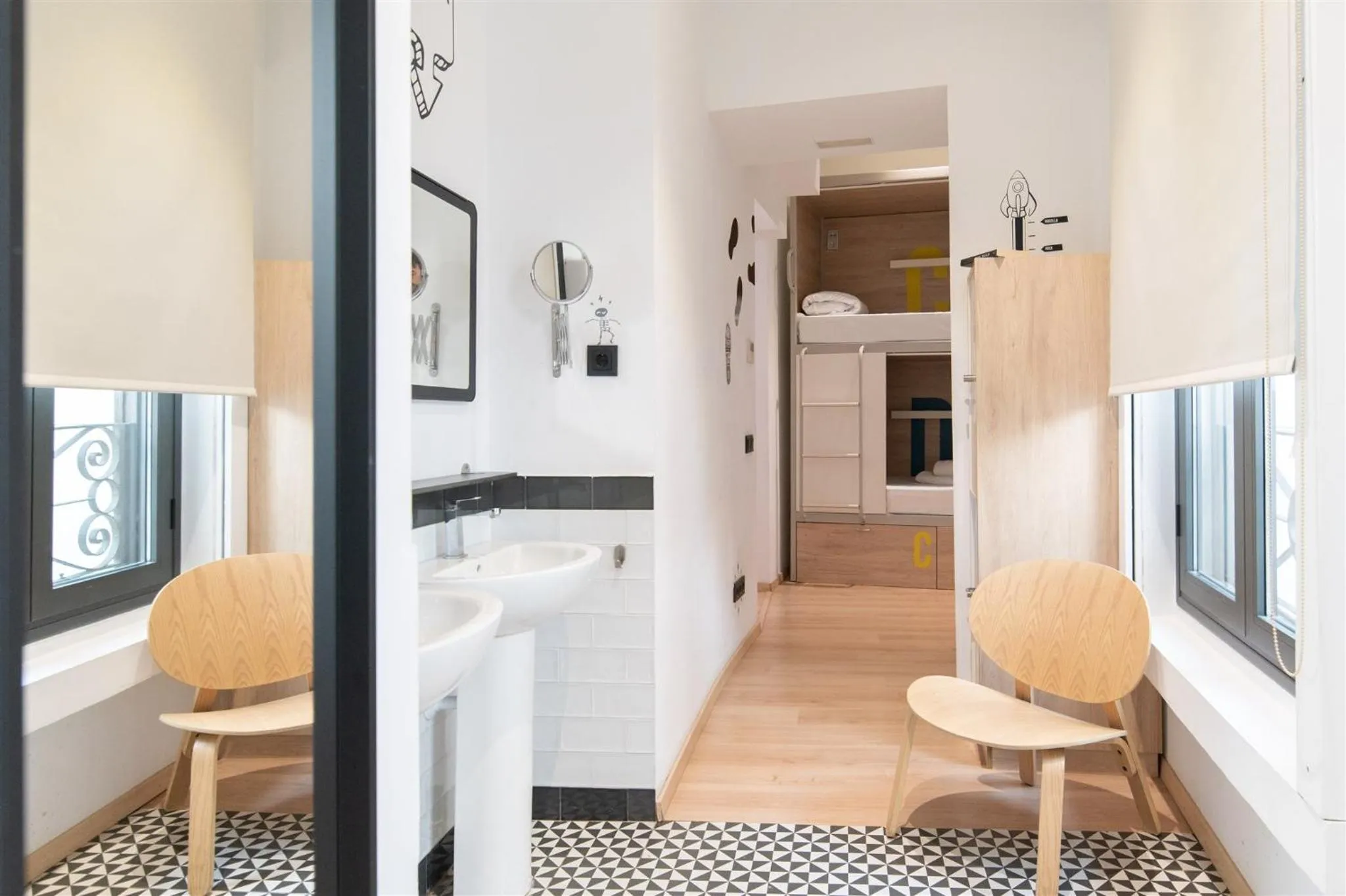 Bathroom in U-Sense For You Hostel Sevilla