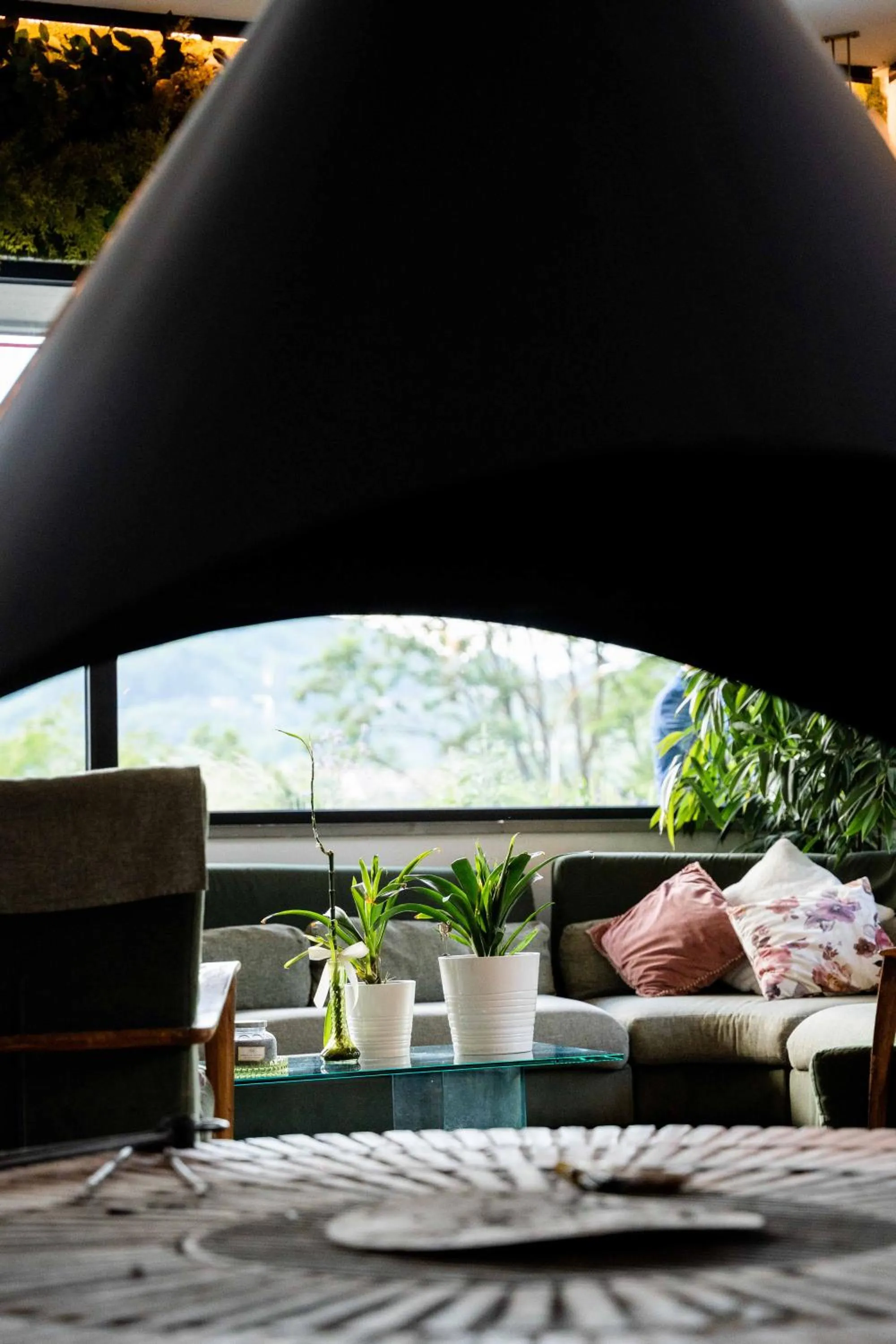 Communal lounge/ TV room in EcoHotel Ristorante Milano