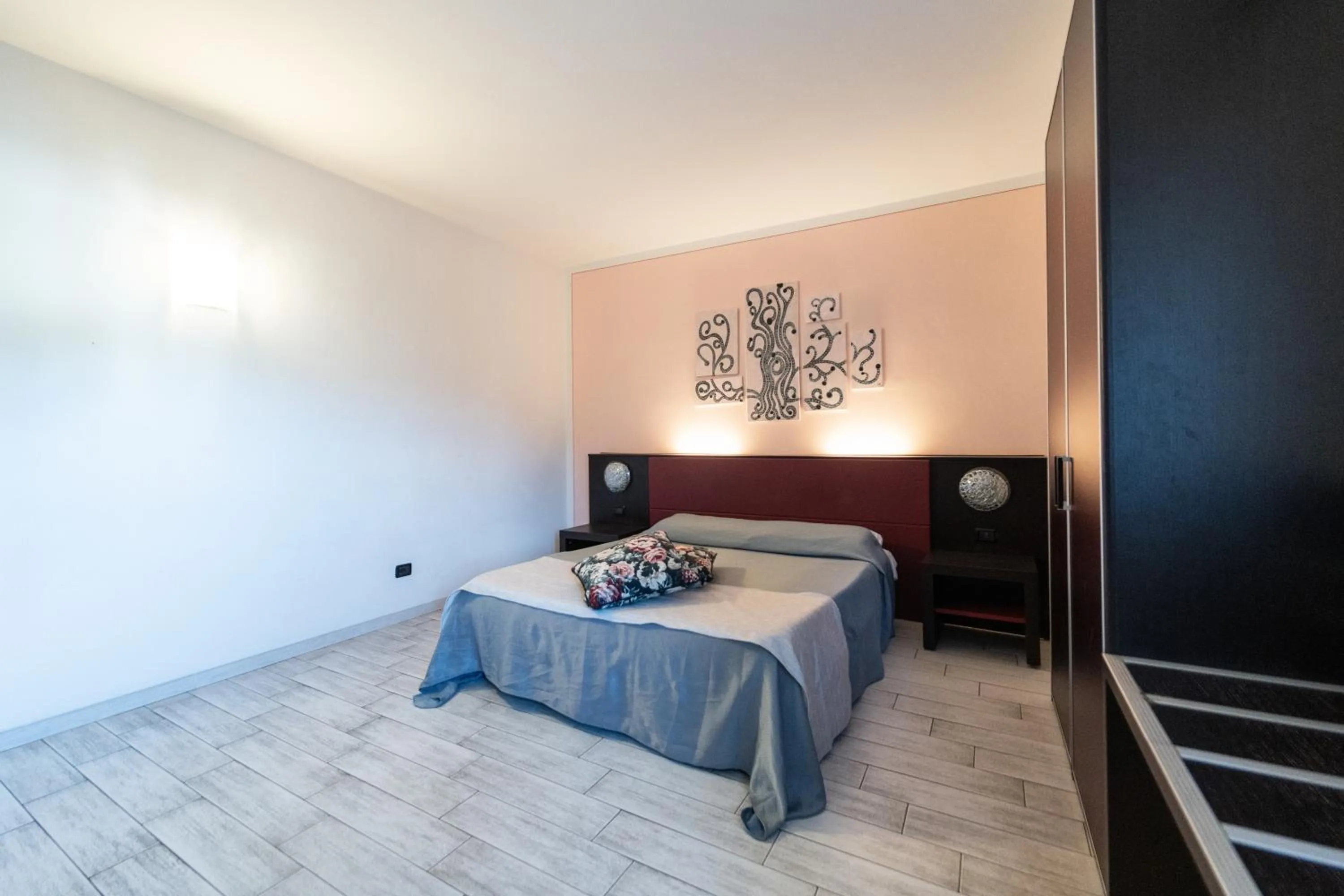 Bedroom, Bed in EcoHotel Ristorante Milano