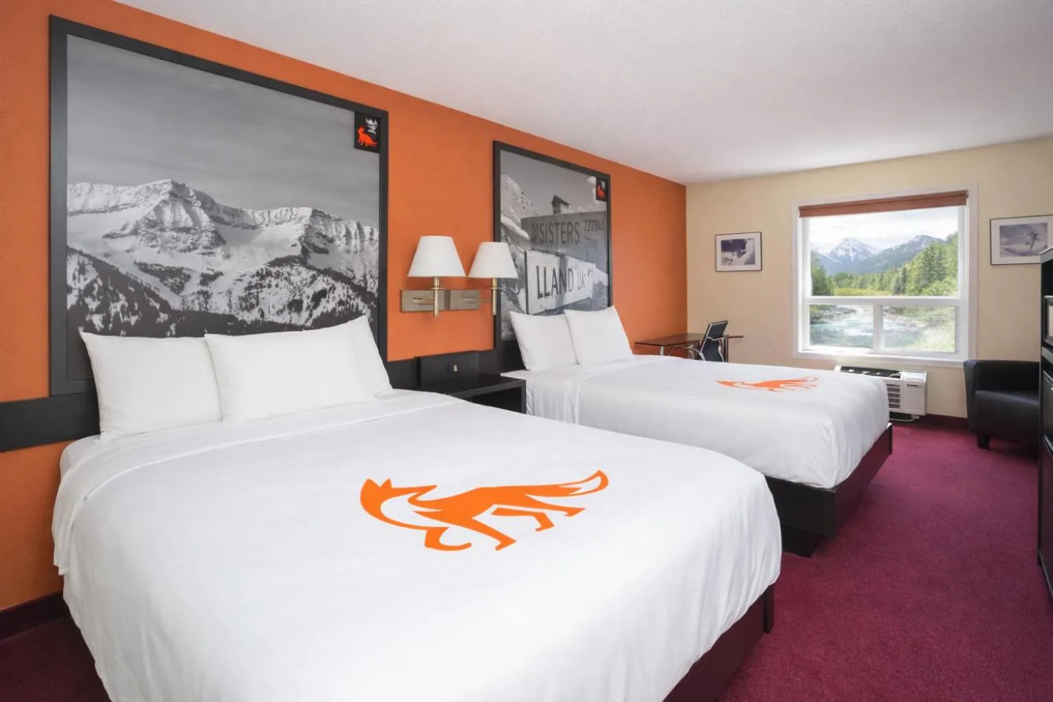 Bedroom, Bed in Fernie Fox Hotel