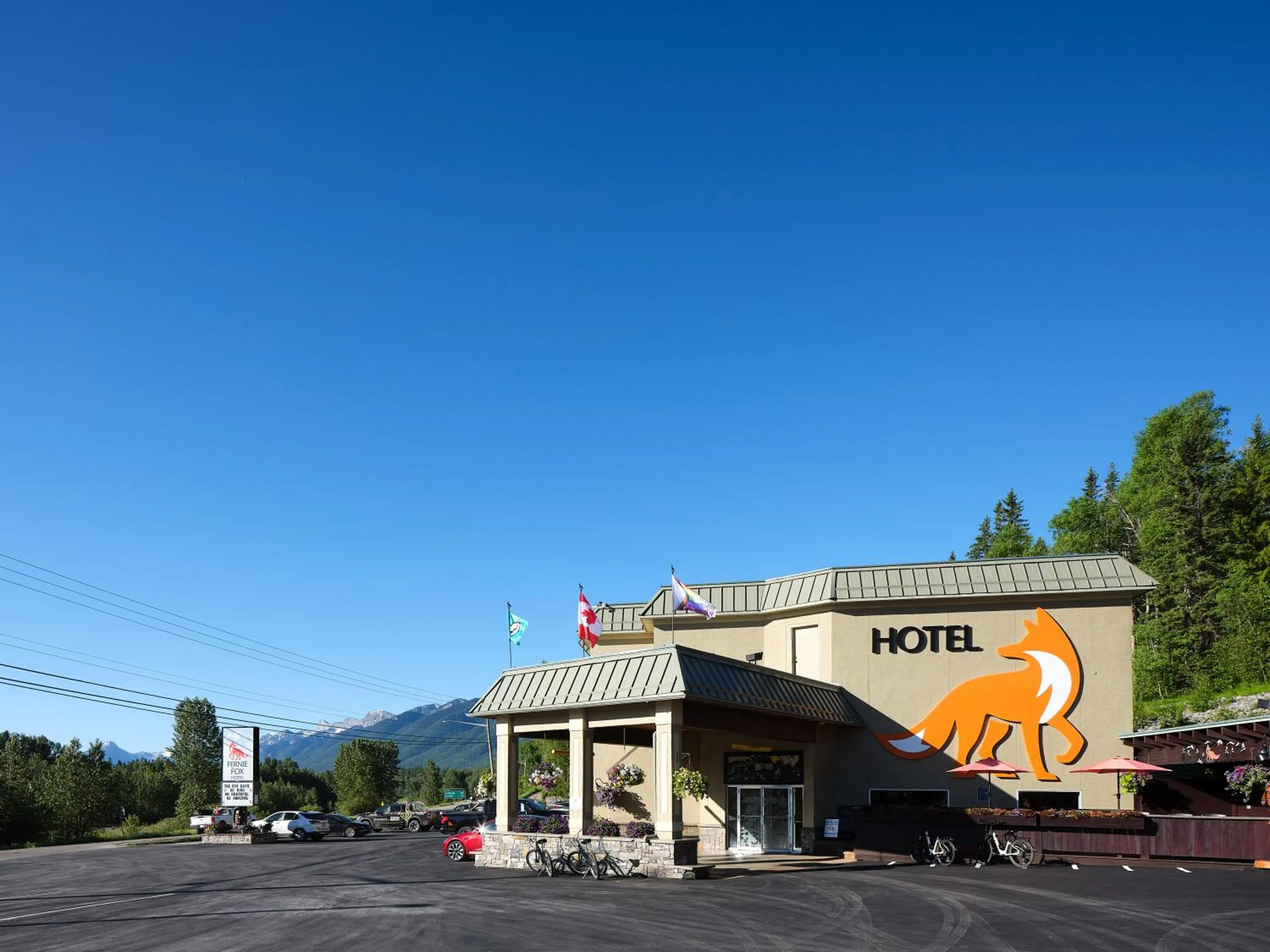 Property building in Fernie Fox Hotel