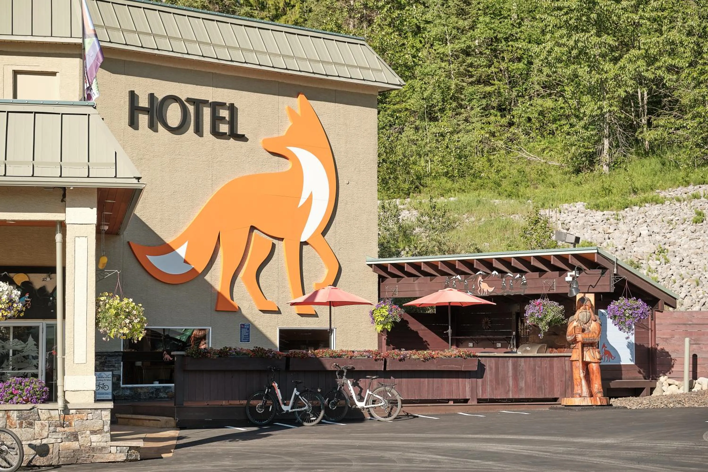 Property building in Fernie Fox Hotel