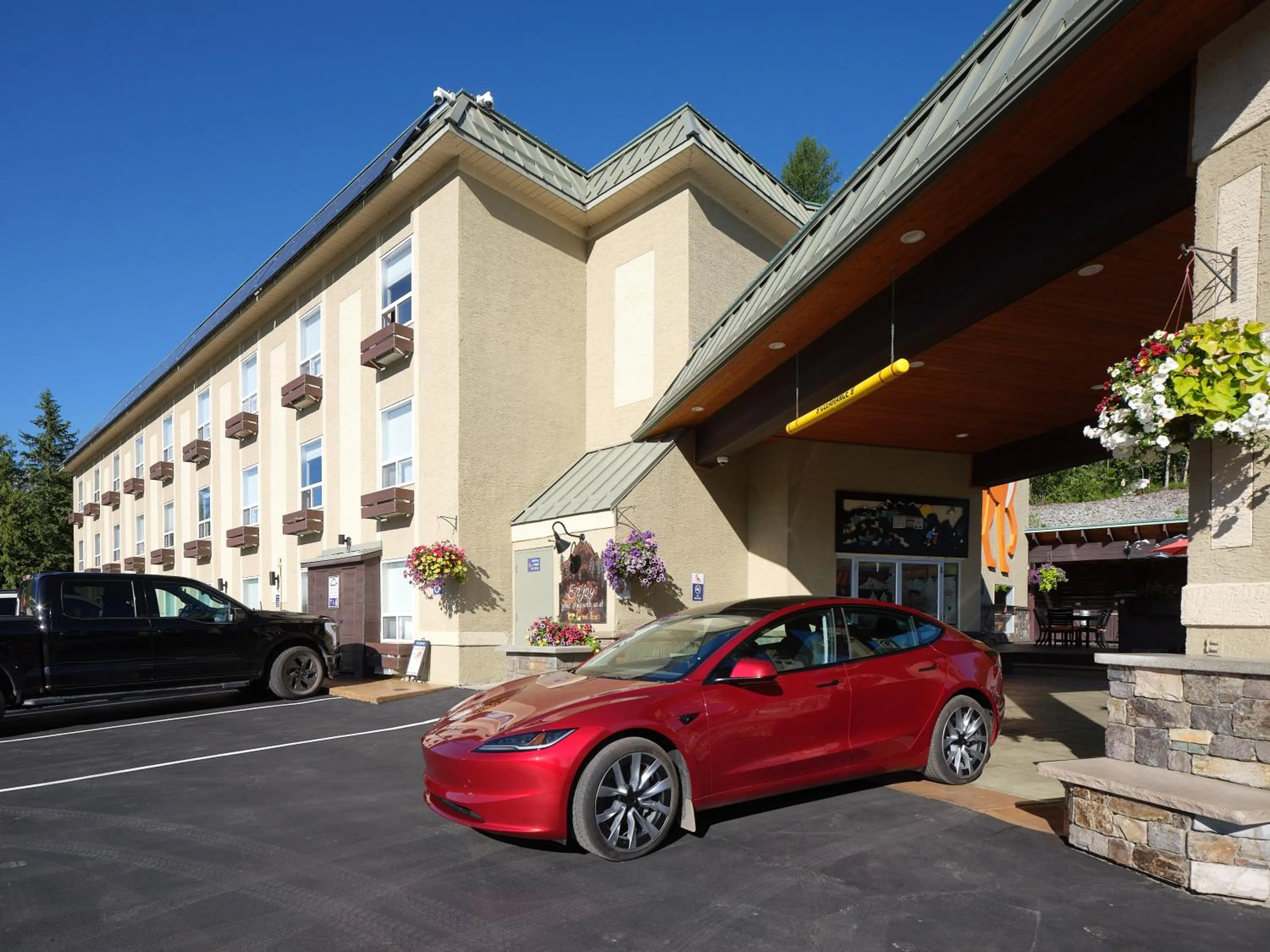 Property building in Fernie Fox Hotel