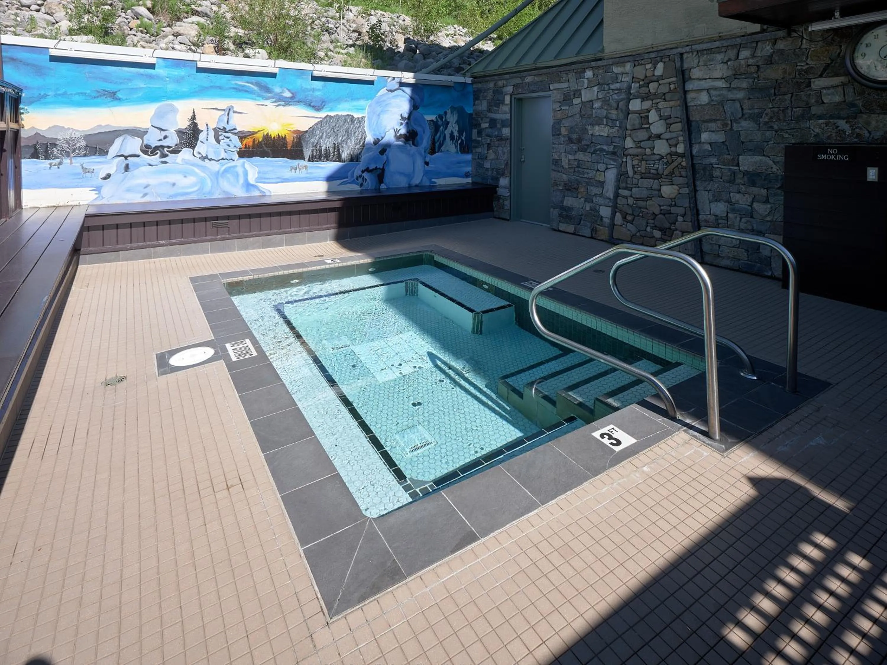 Hot Tub in Fernie Fox Hotel