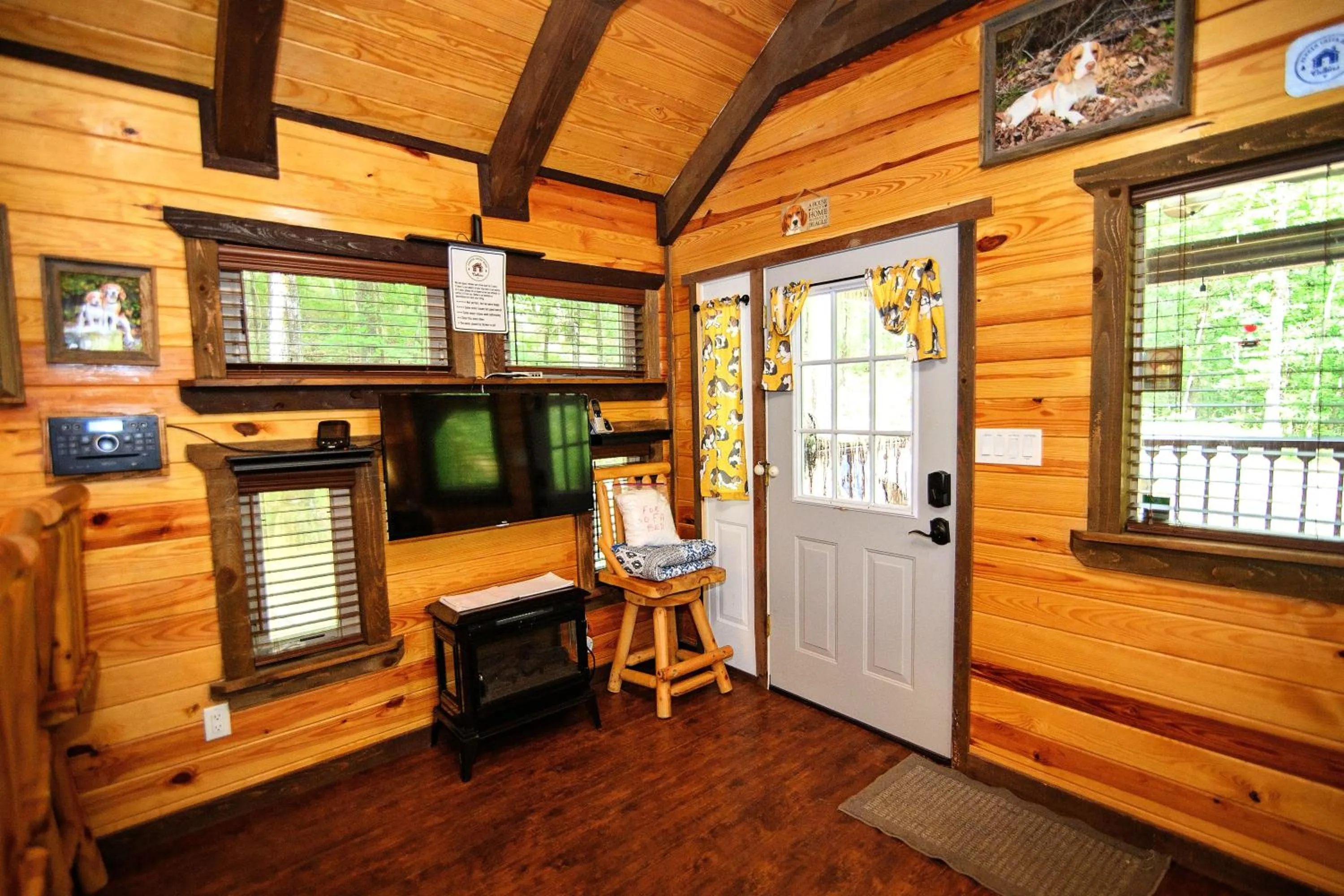 TV and multimedia in The Codex - Parker Creek Bend Cabins
