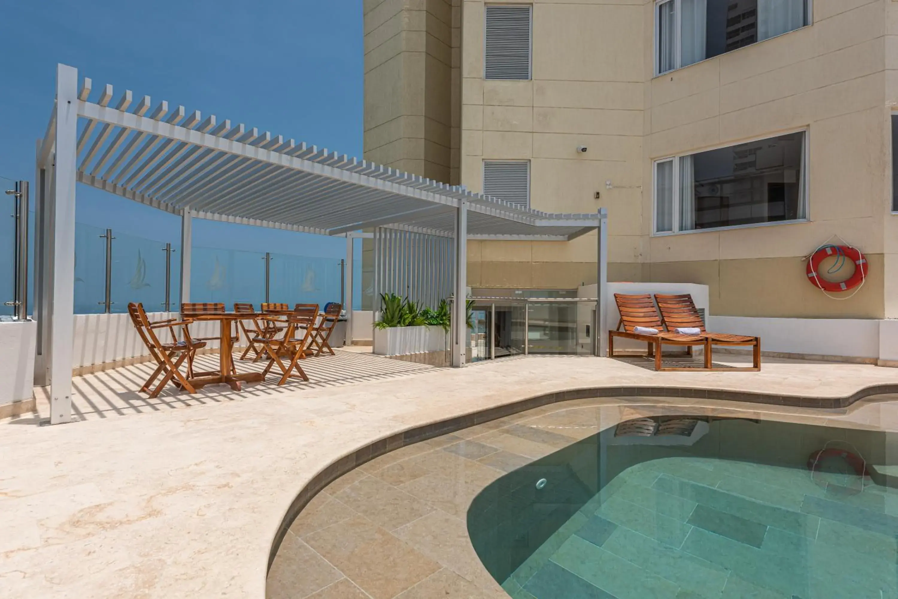 Swimming pool in Hotel Regatta Cartagena Swimming pool in Hotel Regatta Cartagena