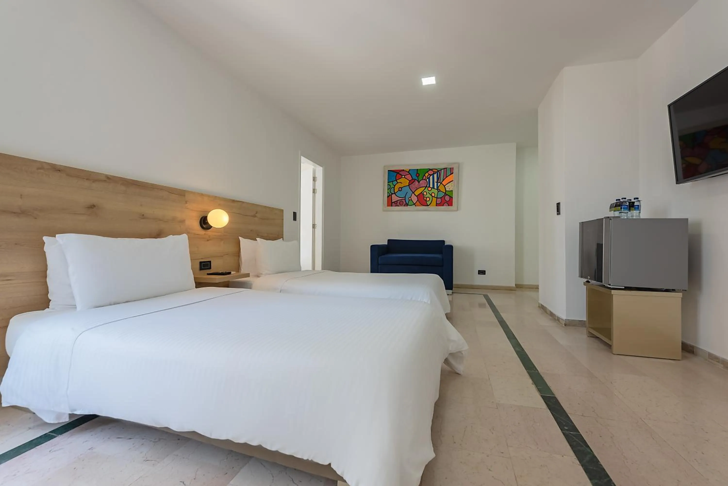 Bed in Hotel Regatta Cartagena