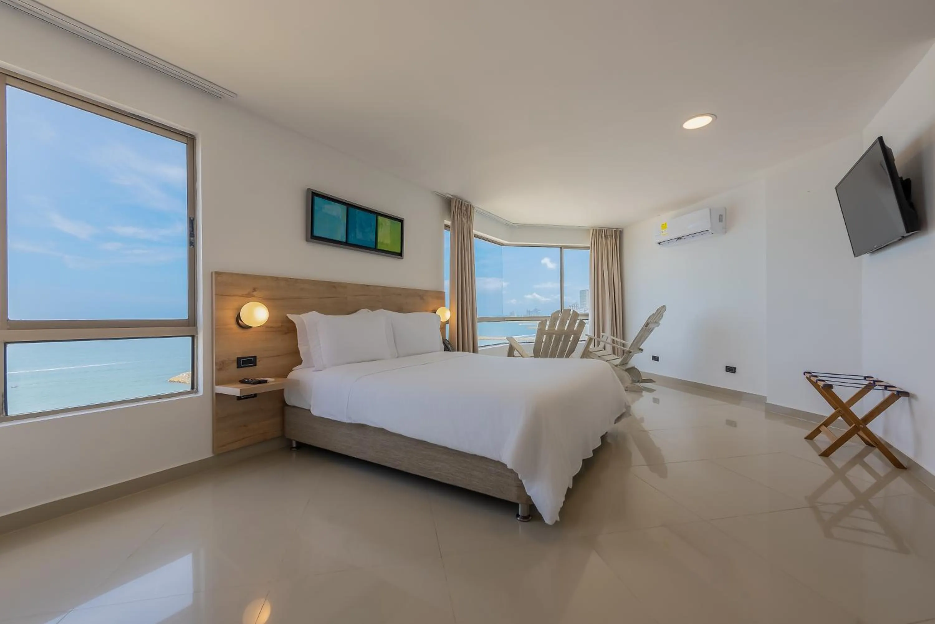 Bed in Hotel Regatta Cartagena