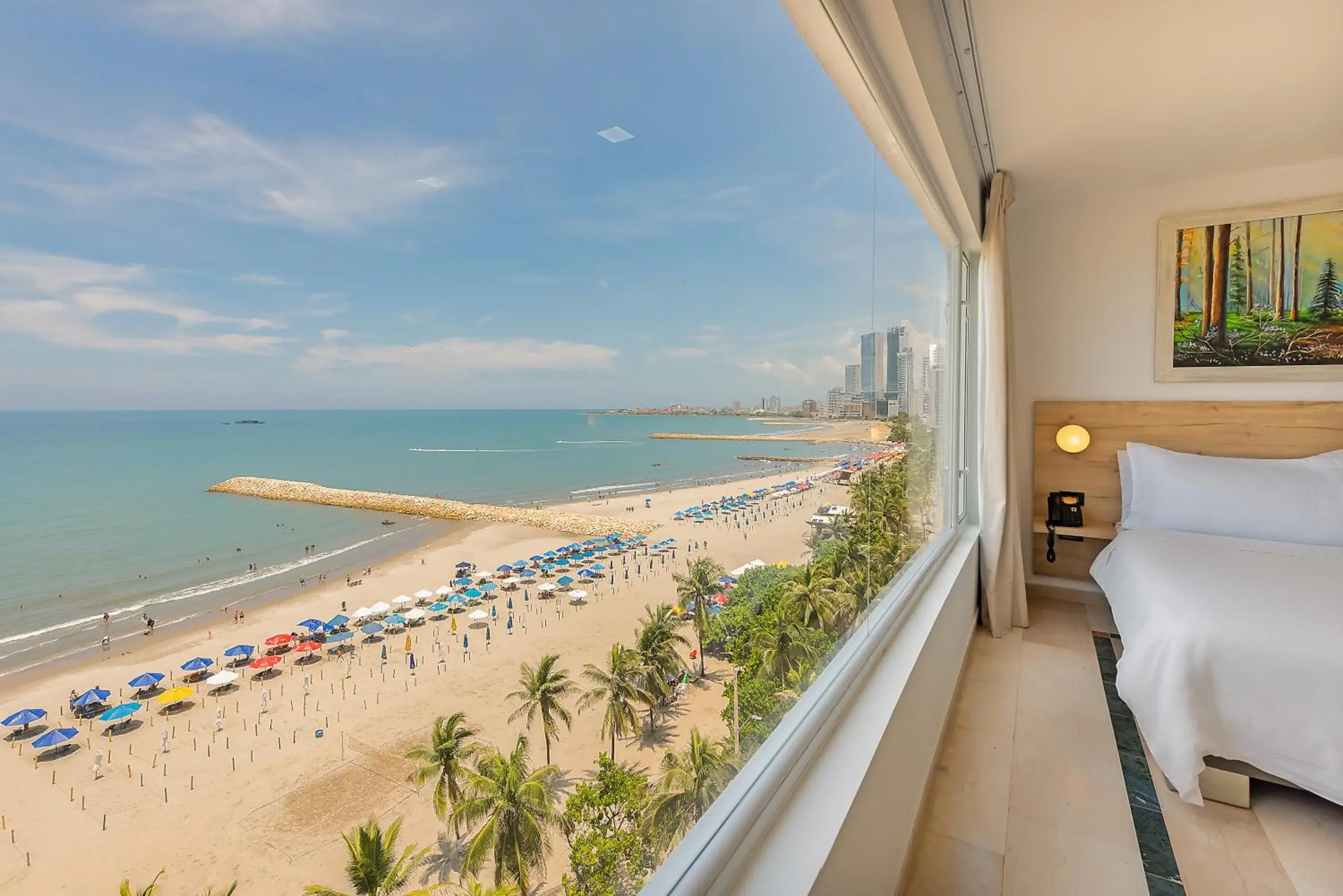 Bed in Hotel Regatta Cartagena Bed in Hotel Regatta Cartagena