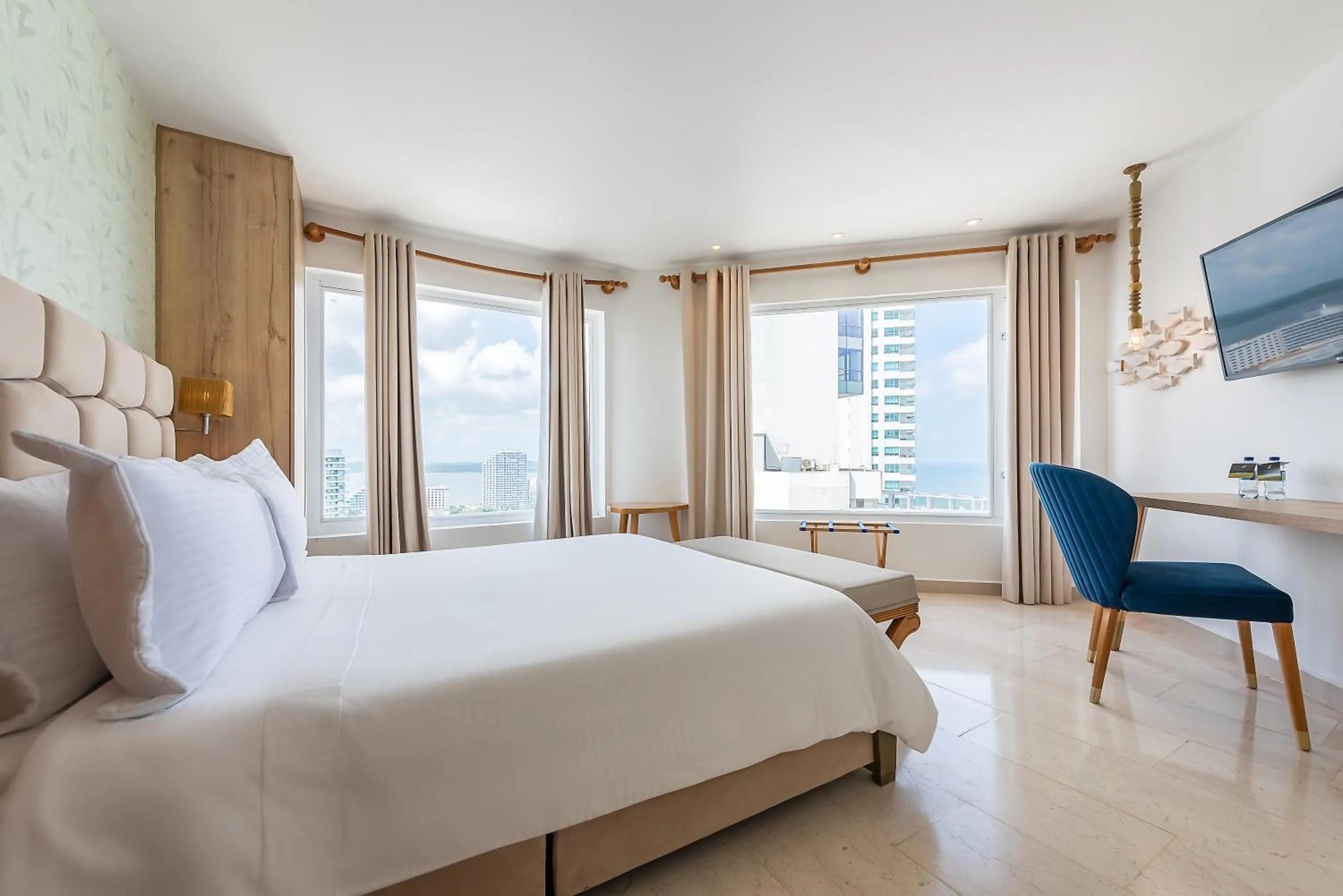 Bed in Hotel Regatta Cartagena