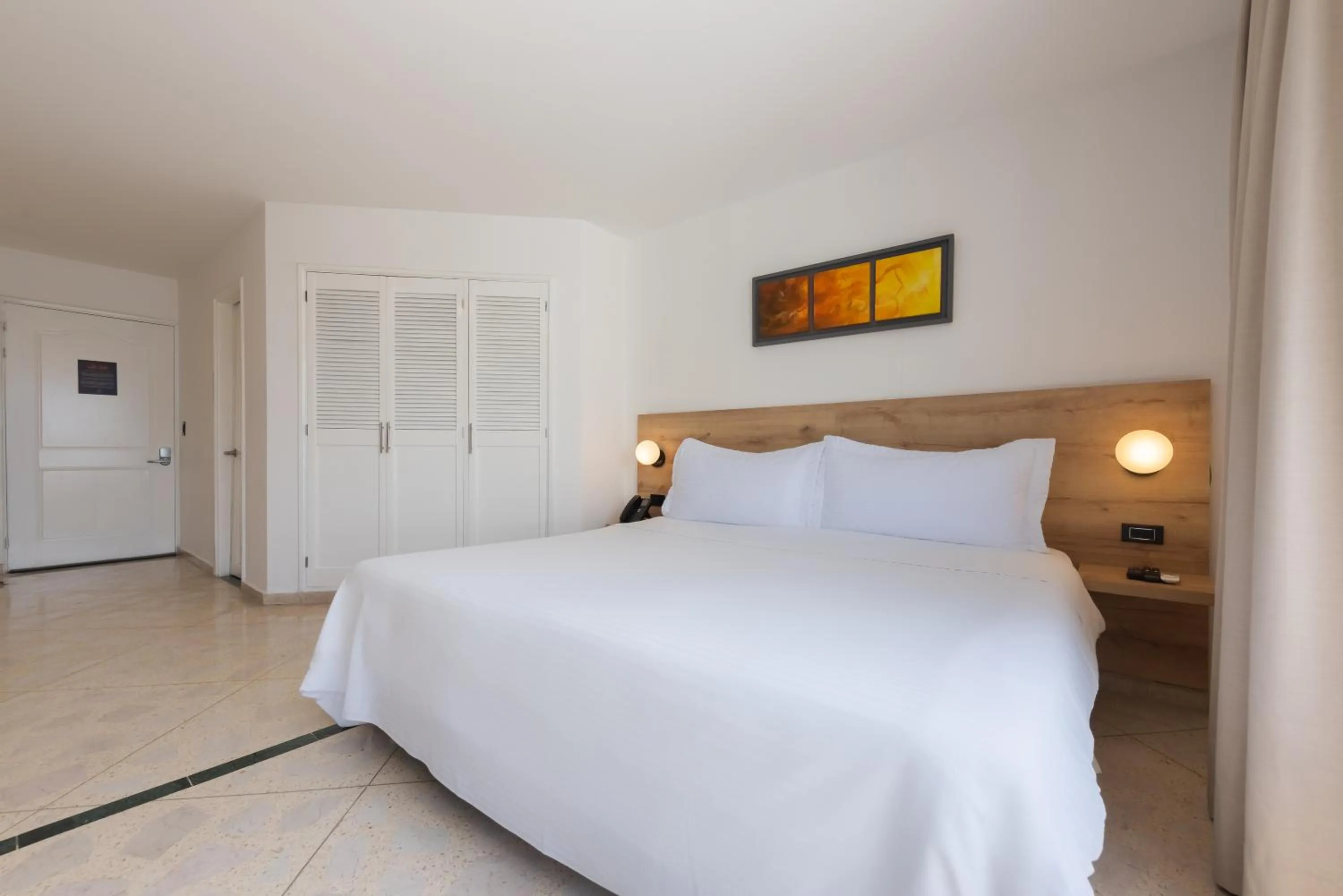 Bed in Hotel Regatta Cartagena