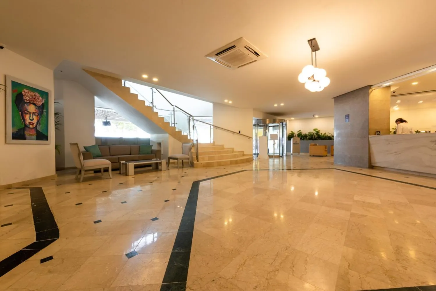 Lobby or reception in Hotel Regatta Cartagena