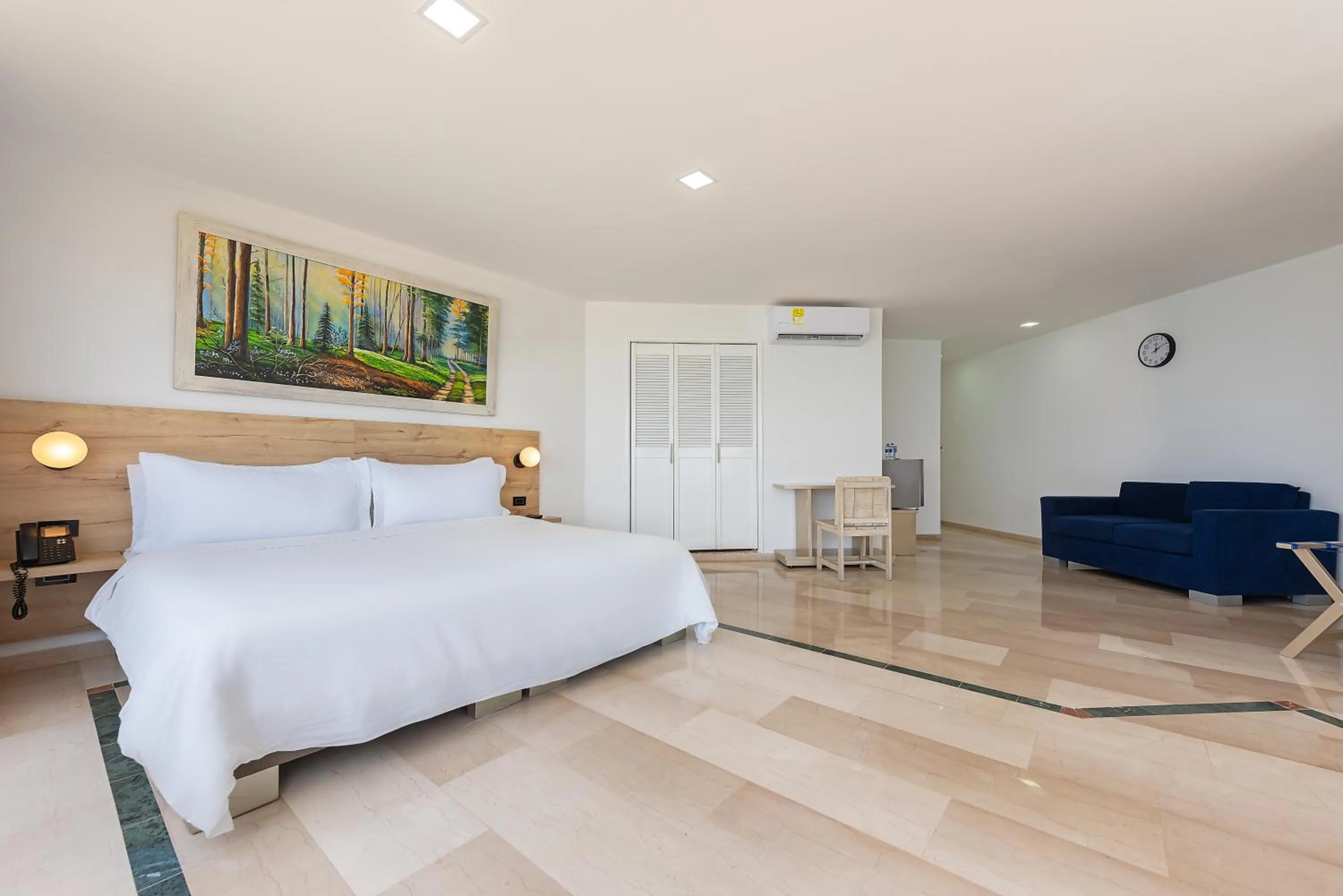 Bed in Hotel Regatta Cartagena