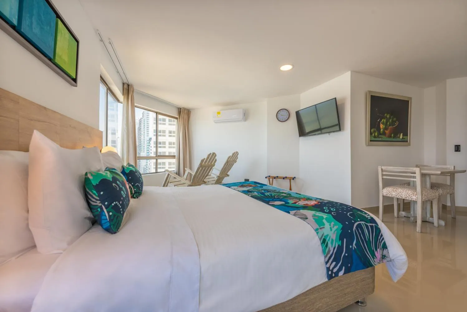 Bed in Hotel Regatta Cartagena