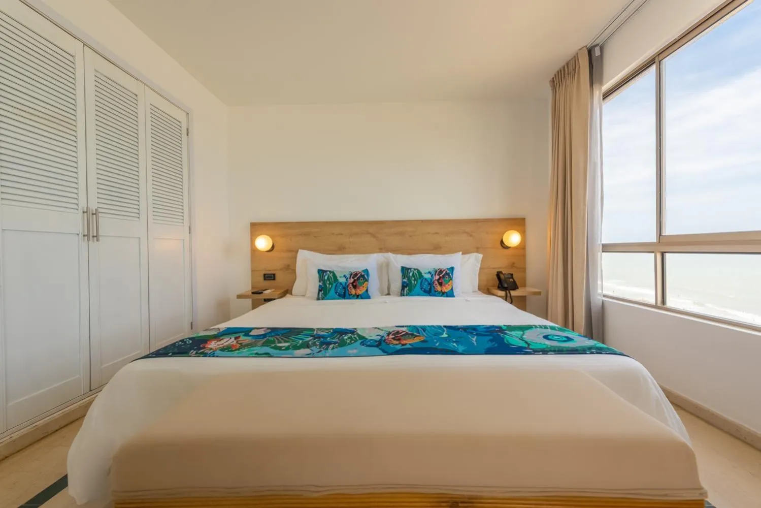 Bed in Hotel Regatta Cartagena