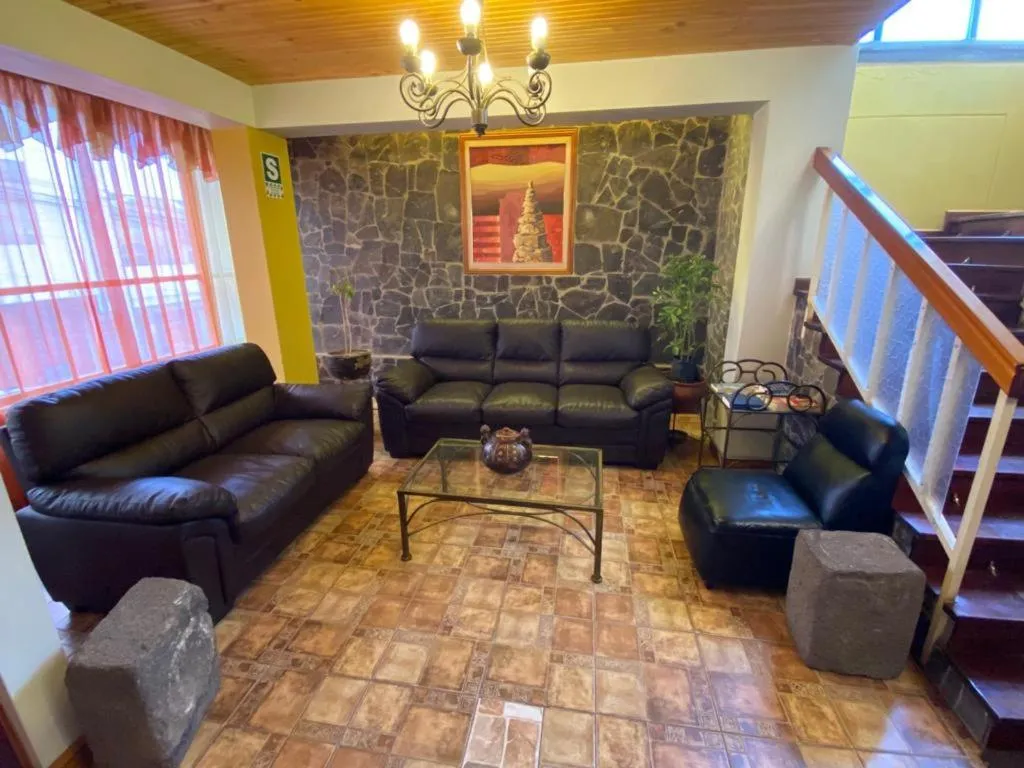 Lobby or reception in Hostal Oscar Inn