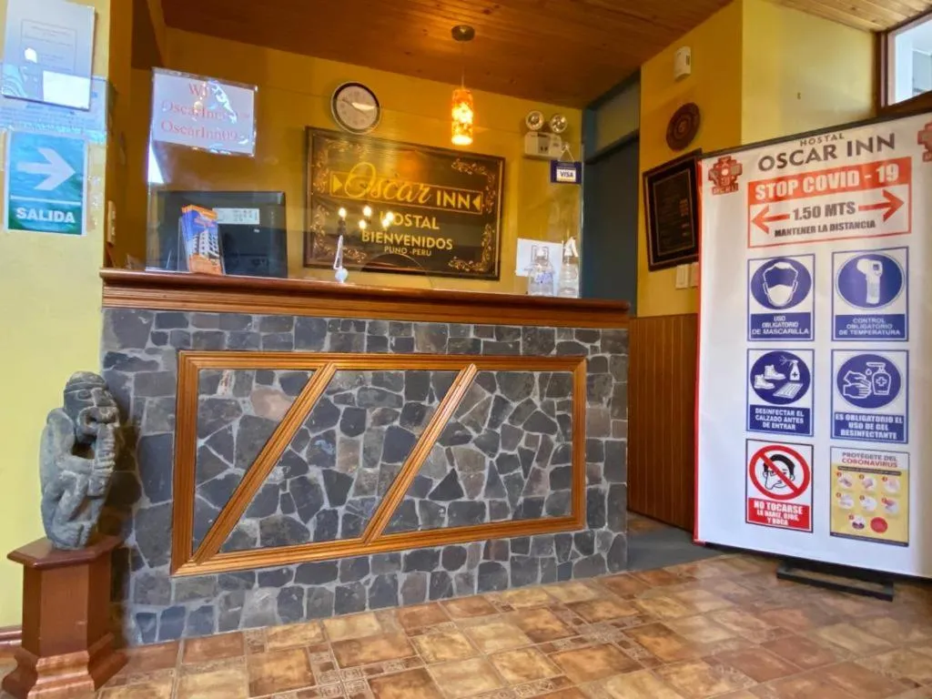 Lobby or reception in Hostal Oscar Inn