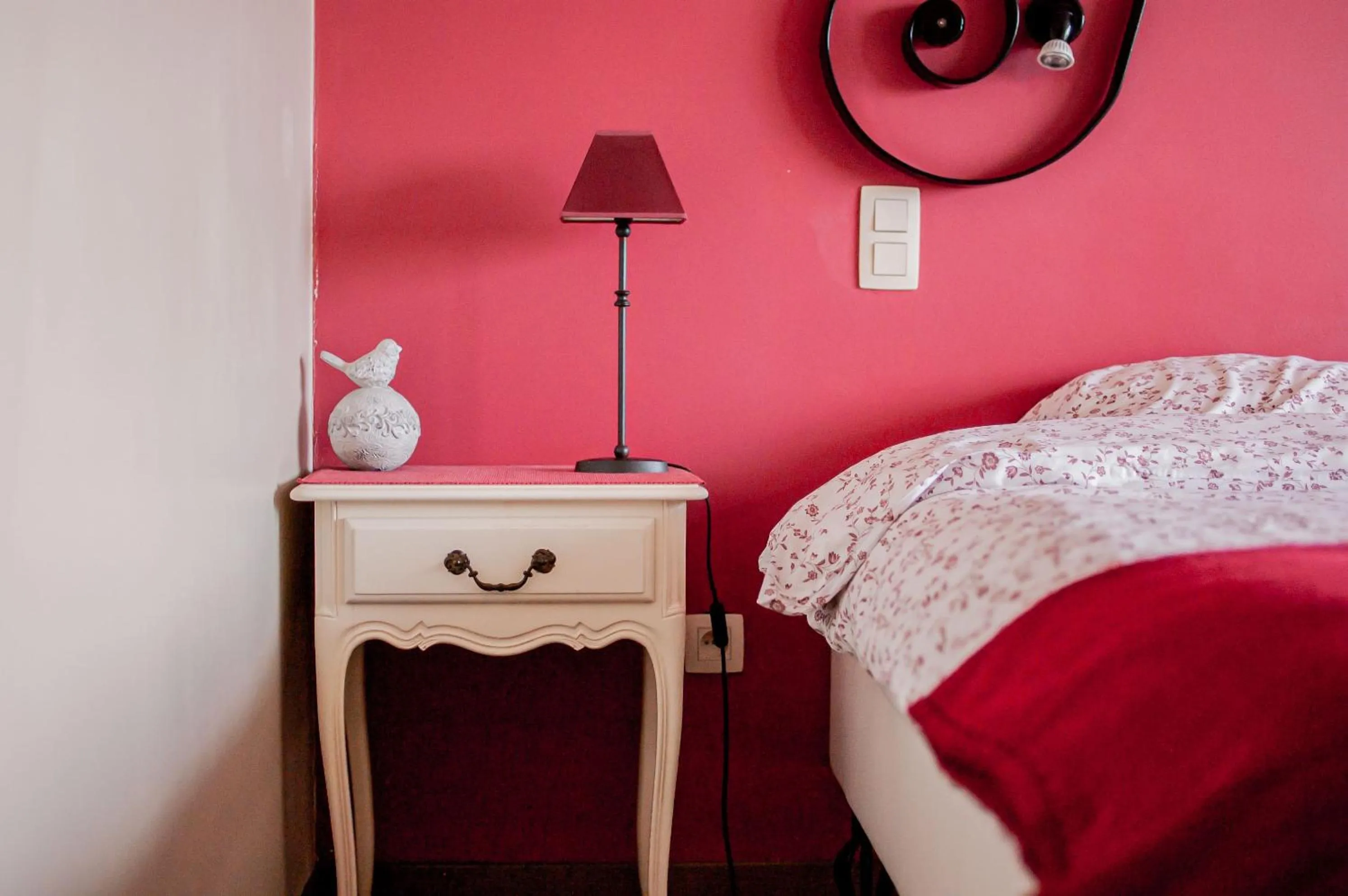 Bed in B&B Tuin der Zinnen