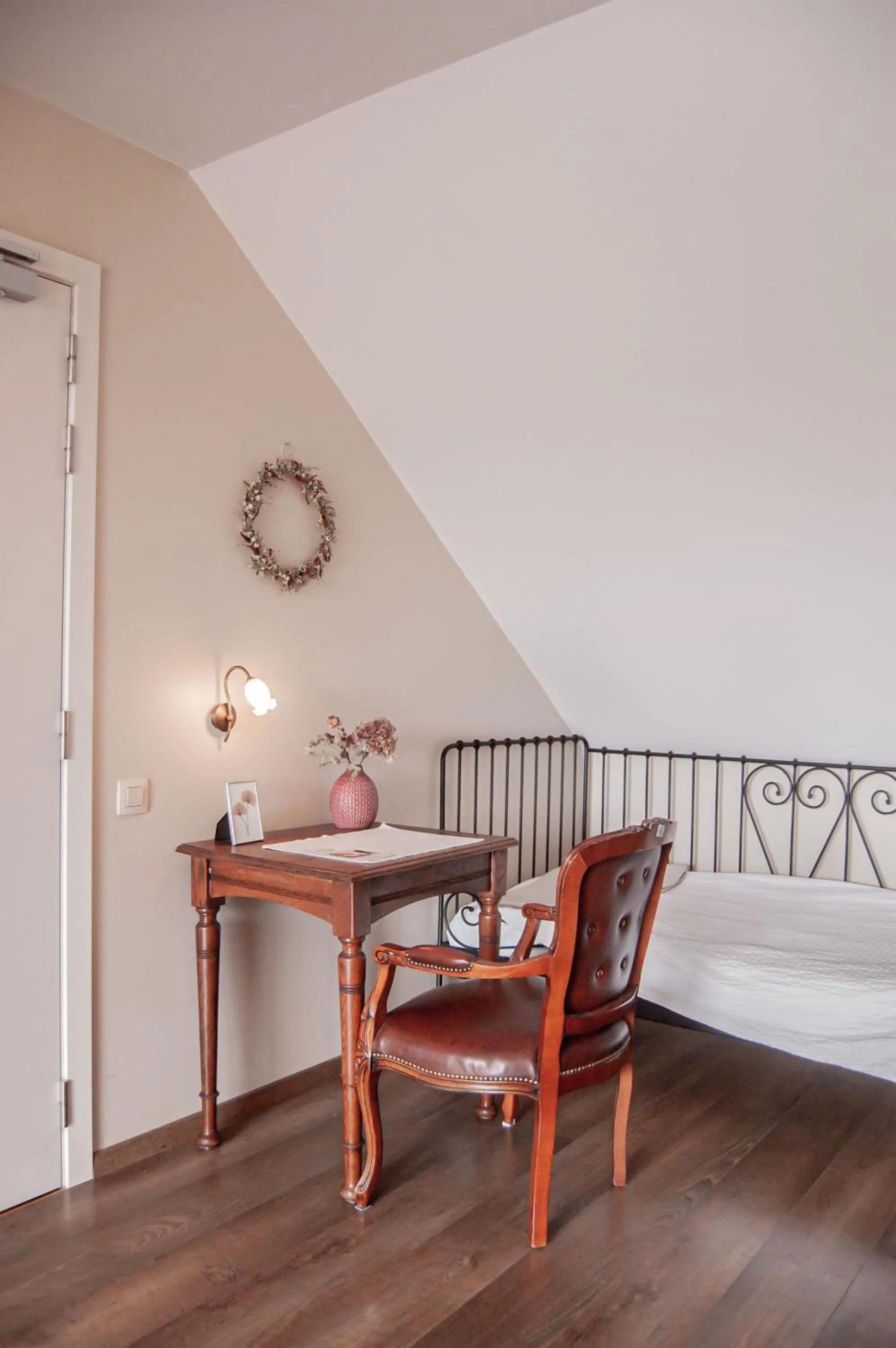 Bed in B&B Tuin der Zinnen